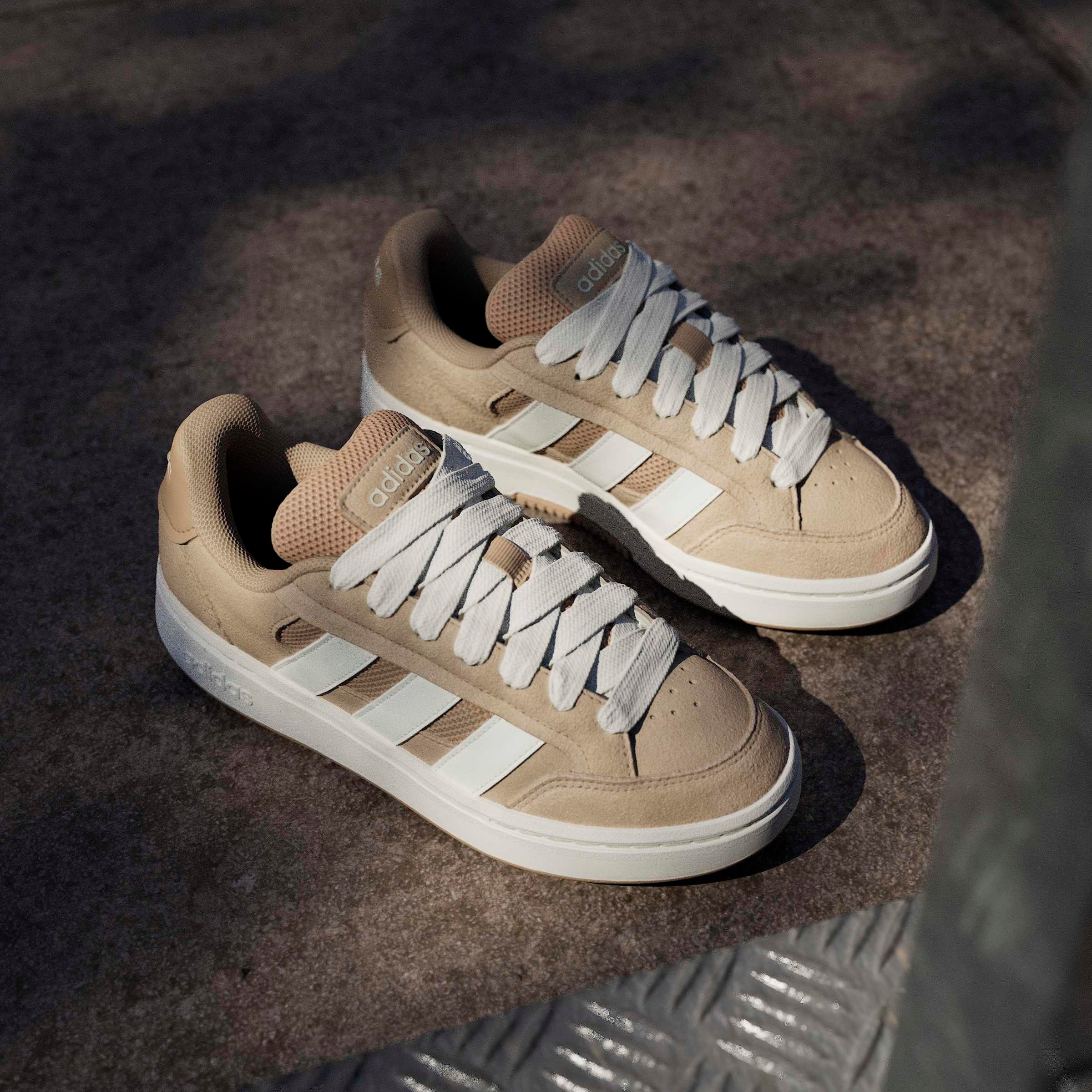 adidas Sportswear Sneakers »GRAND COURT ALPHA«  inspiriert vom Design des adidas campus 00