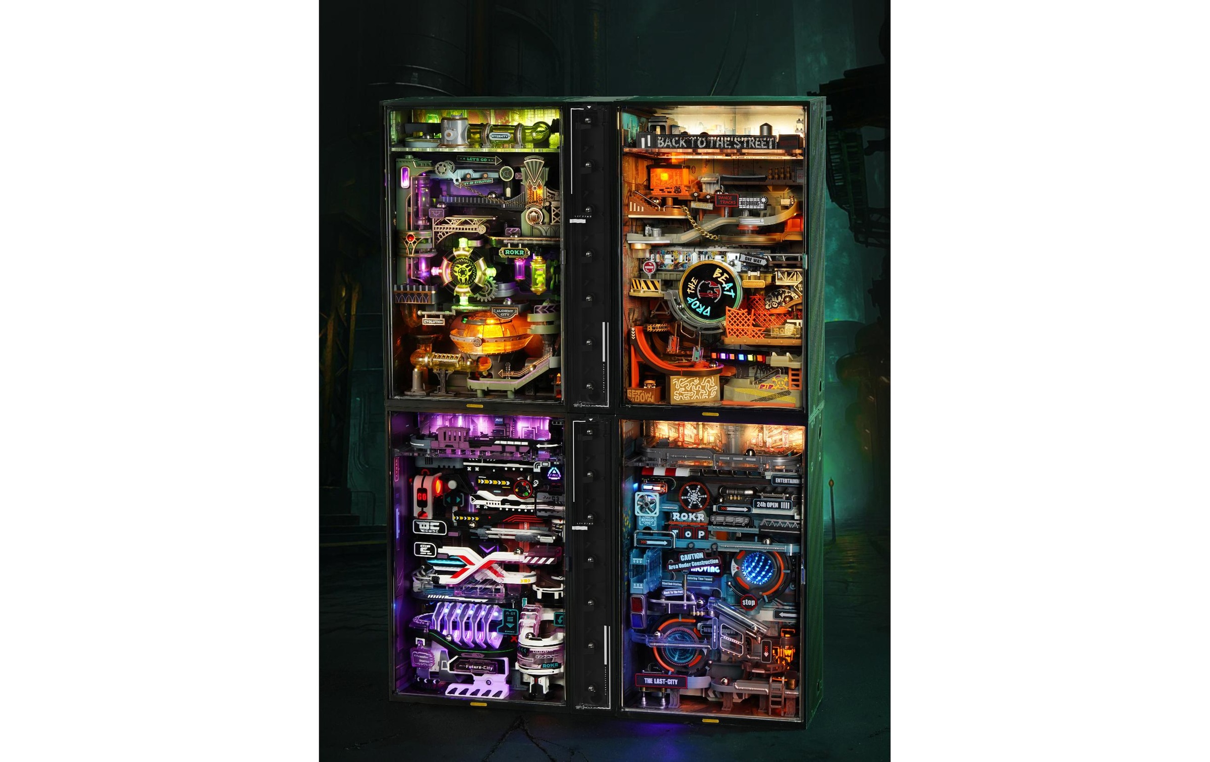   Modellbausatz »Rolife Alchemy City Mechanischer Holzmodellbausatz« 247 Stk. tlg.