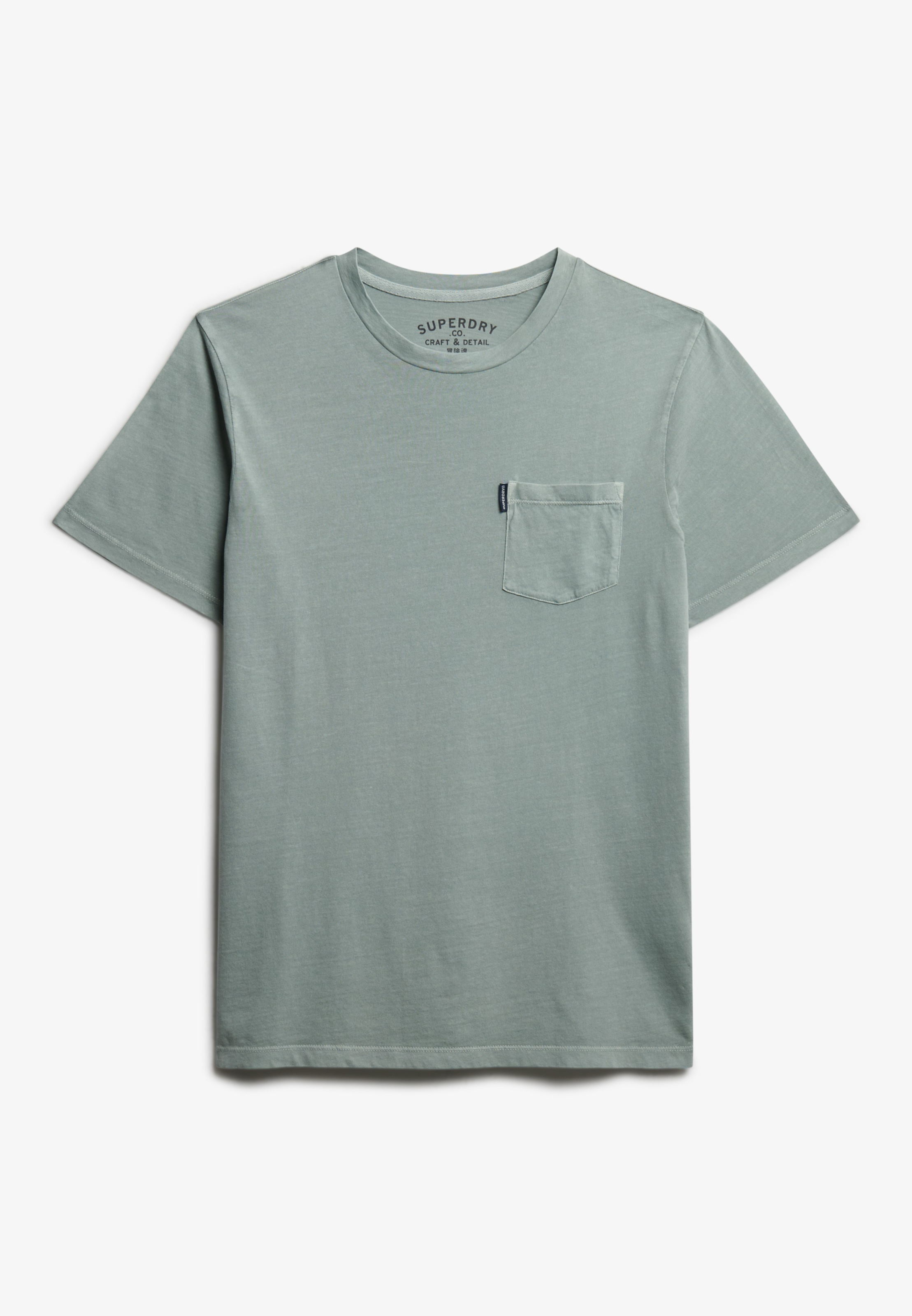 Superdry Rundhalsshirt »CLASSIC ESSENTIAL POCKET TEE« mit stylischer, aufgesetzter Brusttasche