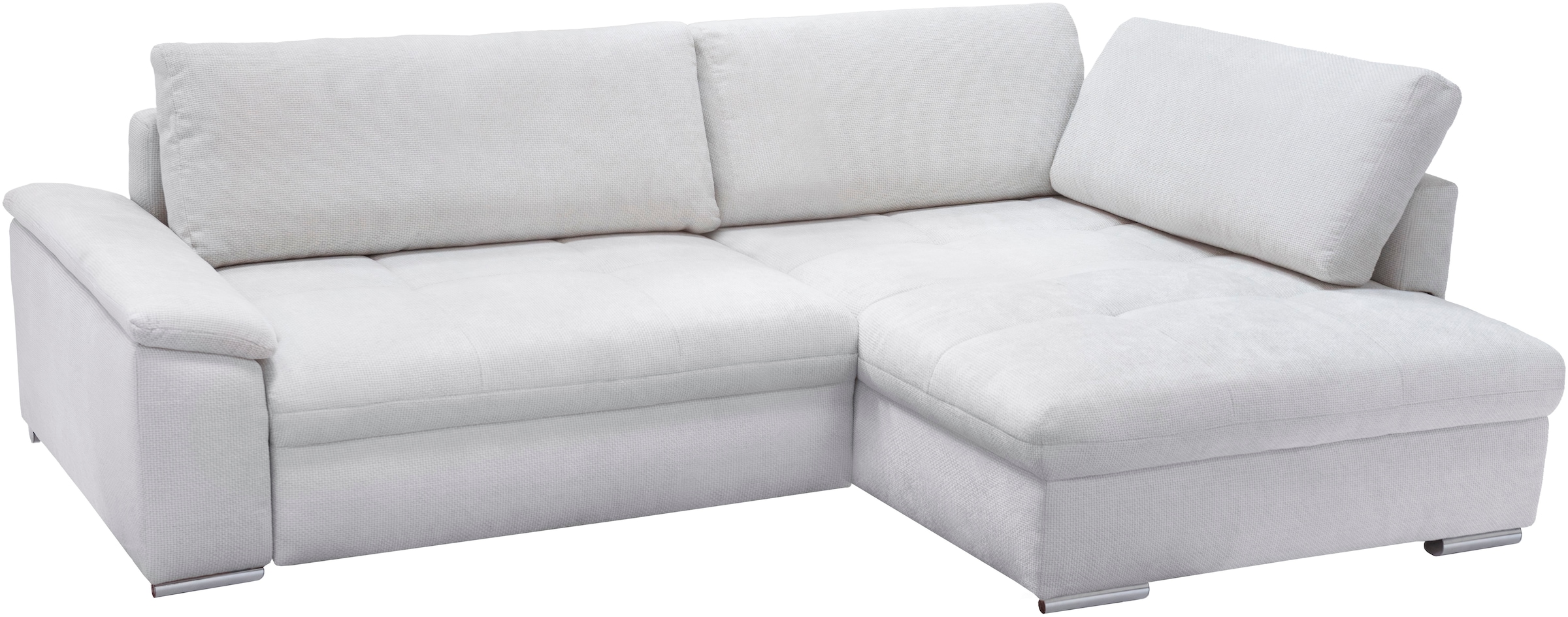 exxpo - sofa fashion Canapé d'angle »Casa Grande inkl. Bettfunktion & Bettkasten, OTTOs Choice, bequem« Breite 268cm, L-Form, guter Sitzkomfort, grosse Liegefläche