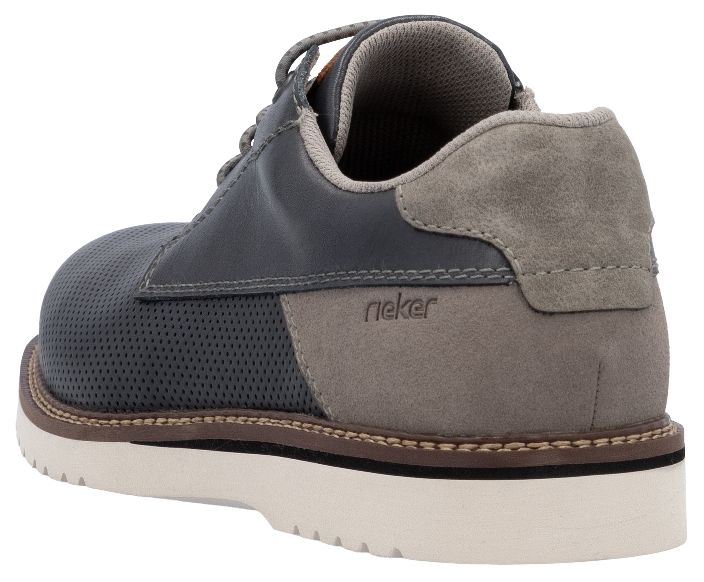 Rieker Chaussure à lacets  , chaussure basse, lacets casual avec entrée facilitée grâce à un élastique