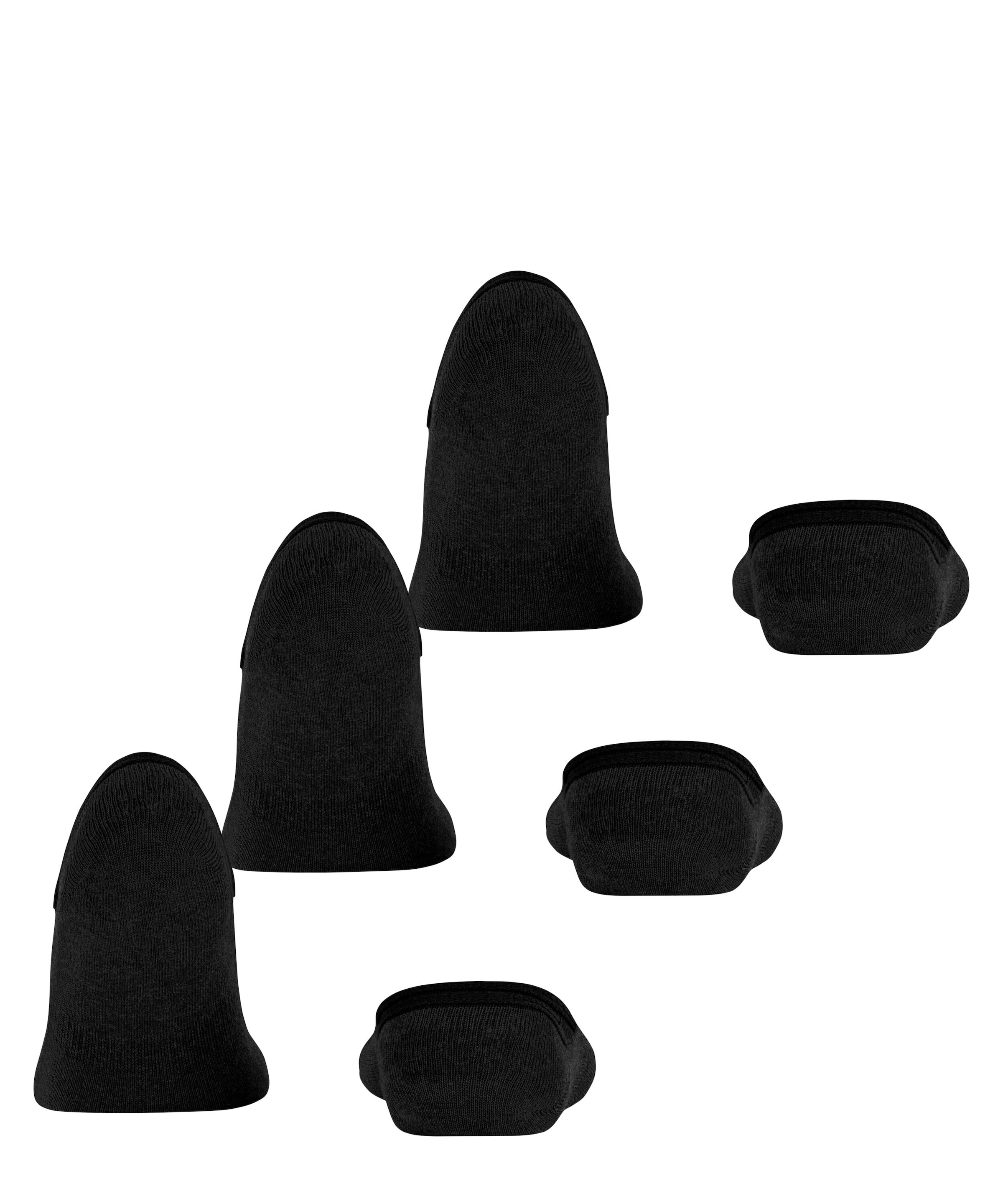 FALKE Chaussons »Step High Cut« 3 paires,  avec coupe haute, en pack de 3