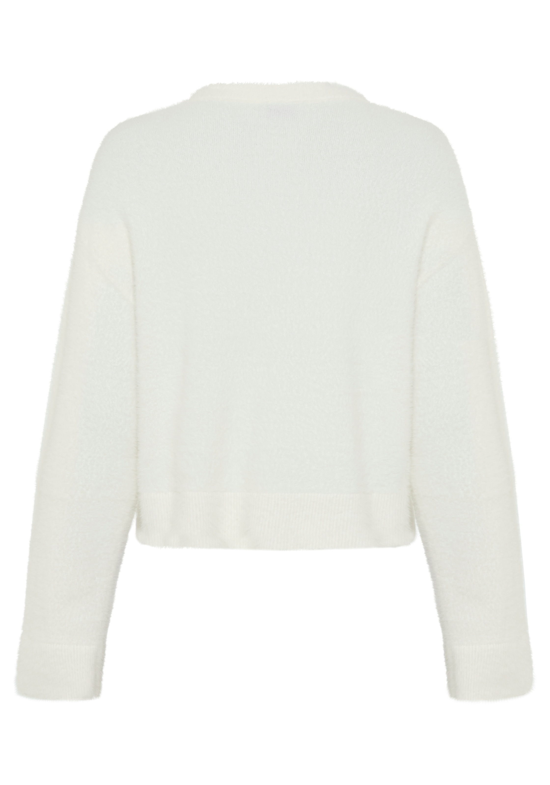 HUGO Blue Strickpullover »Sfurryna« Oversize, Crew Neck