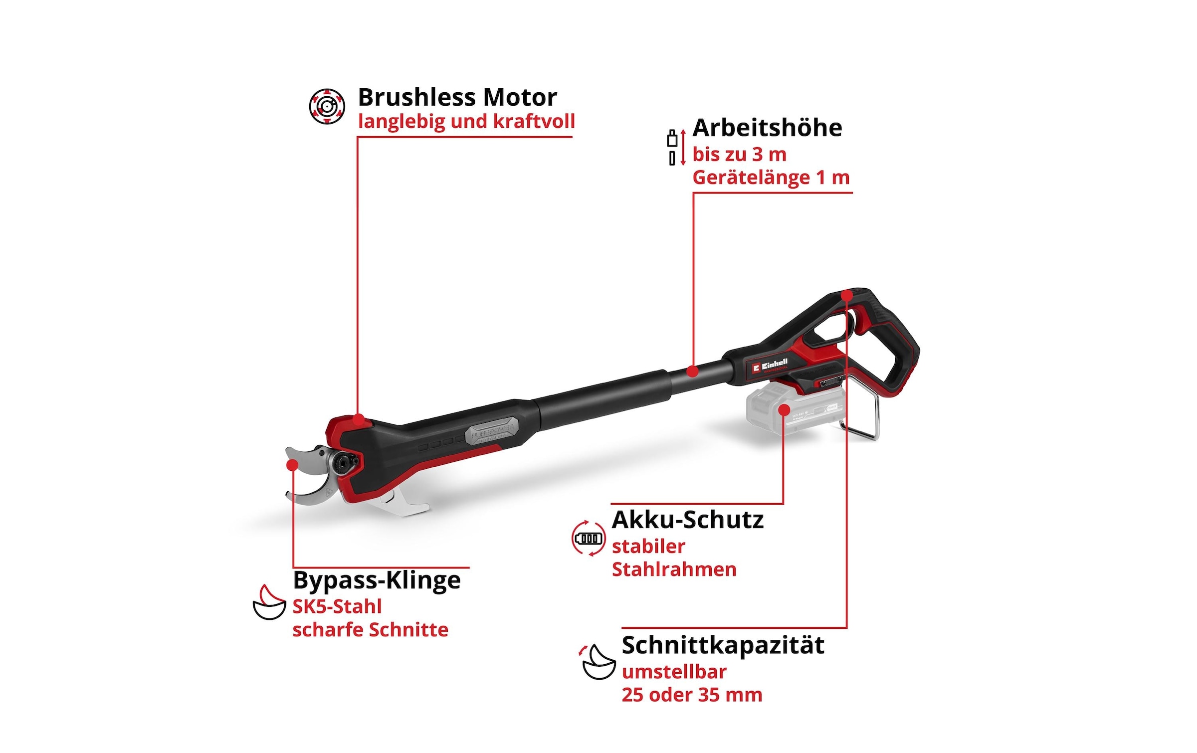   Akku-Astschere »GP-LS 18/35 Li BL-Solo« ()  Systemreihe Akku: 18 V Kärcher Battery Power