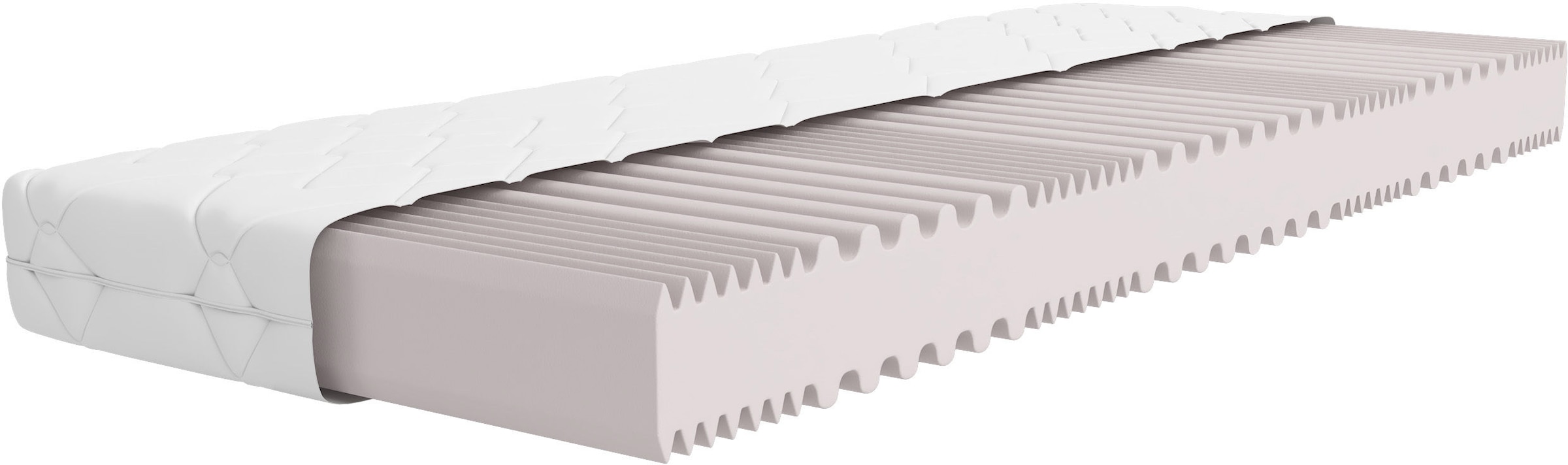 GOODproduct »Luxus 17,  7 Zonen Matratze 90x200 cm, 140x200 cm & weitere Grössen« 17 cm hoch Raumgewicht: 30 kg/m³ 1 pièce, 1 cuis tlg. Matelas réversibles H2 / H3 / H4, ergonomiques, respirants
