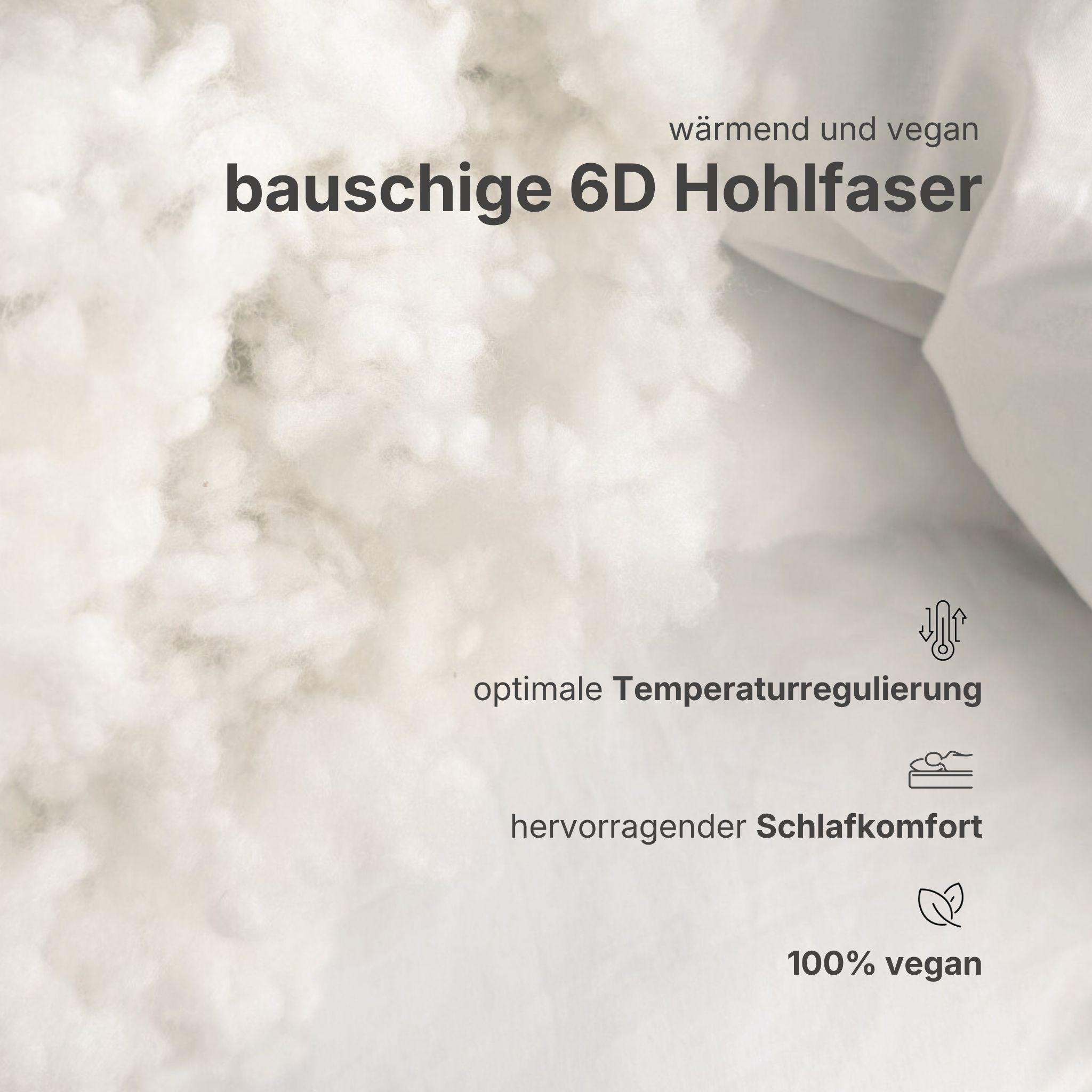 GOODproduct Microfaserbettdecke »Baca, Bettdecke 135x200 cm, 155x220 cm und weitere Grössen« leicht Füllung aushochwertiger6D-Hohlfaser Bezug Polyester 1 Stk. tlg. Bettdecken, Sommer, Winter, 4-Jahreszeiten, Decke
