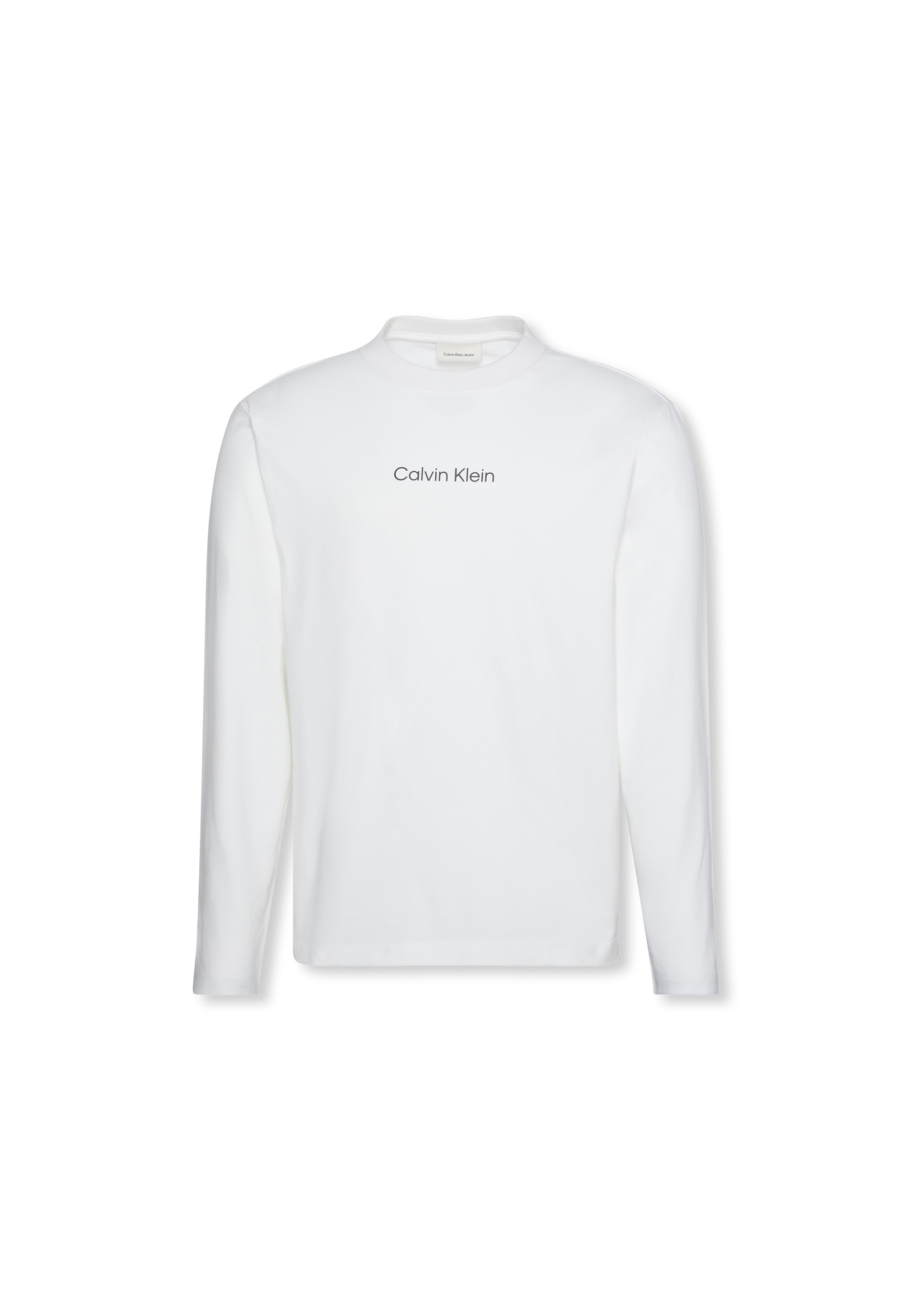 Calvin Klein Langarmshirt »LS RLXD STANDARD LOGO CREWNK TEE« Rundhalsausschnitt, relaxed fit