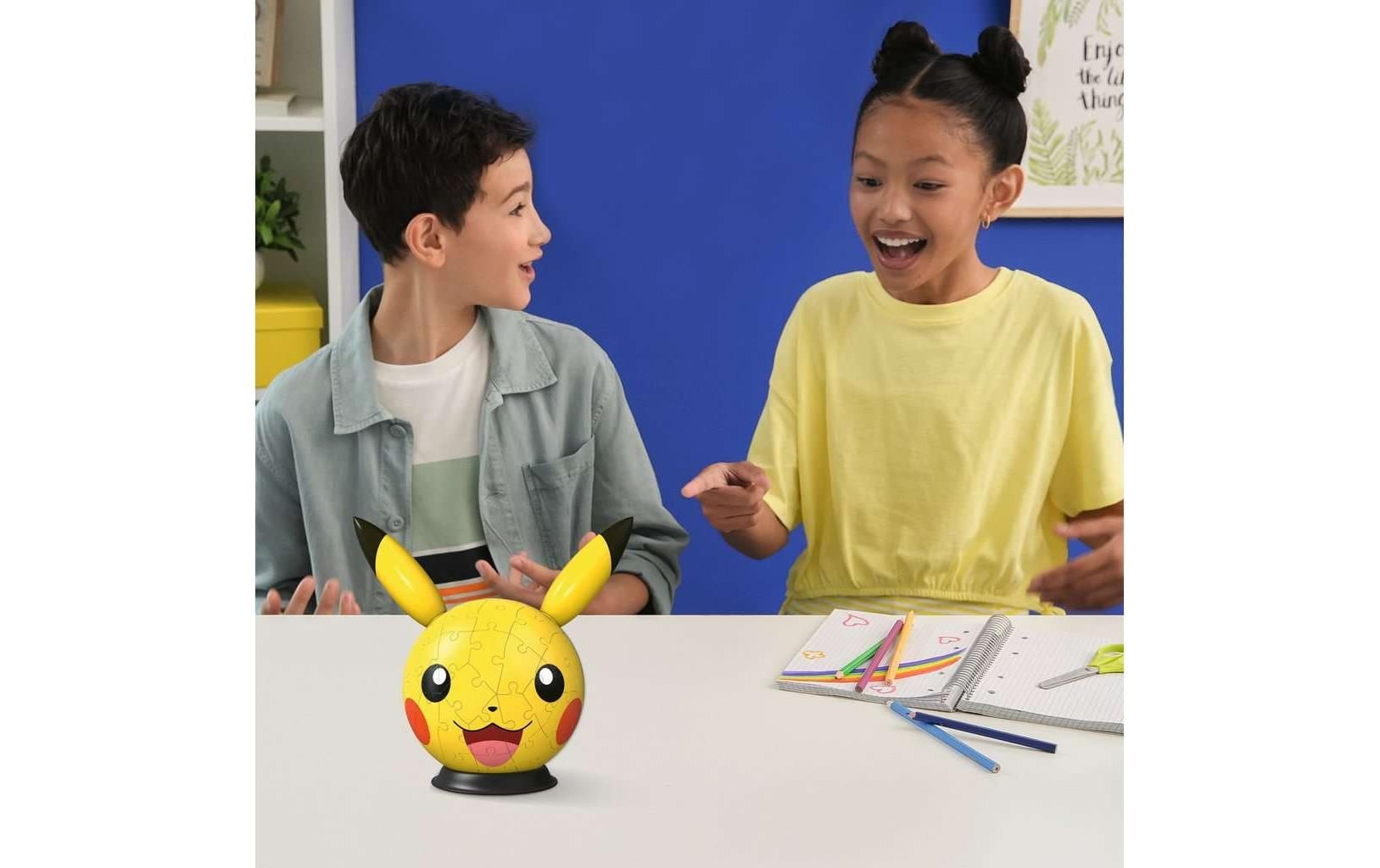 Ravensburger Puzzle »Puzzle 3D Ball Pokémon Pikachu mit Ohren«