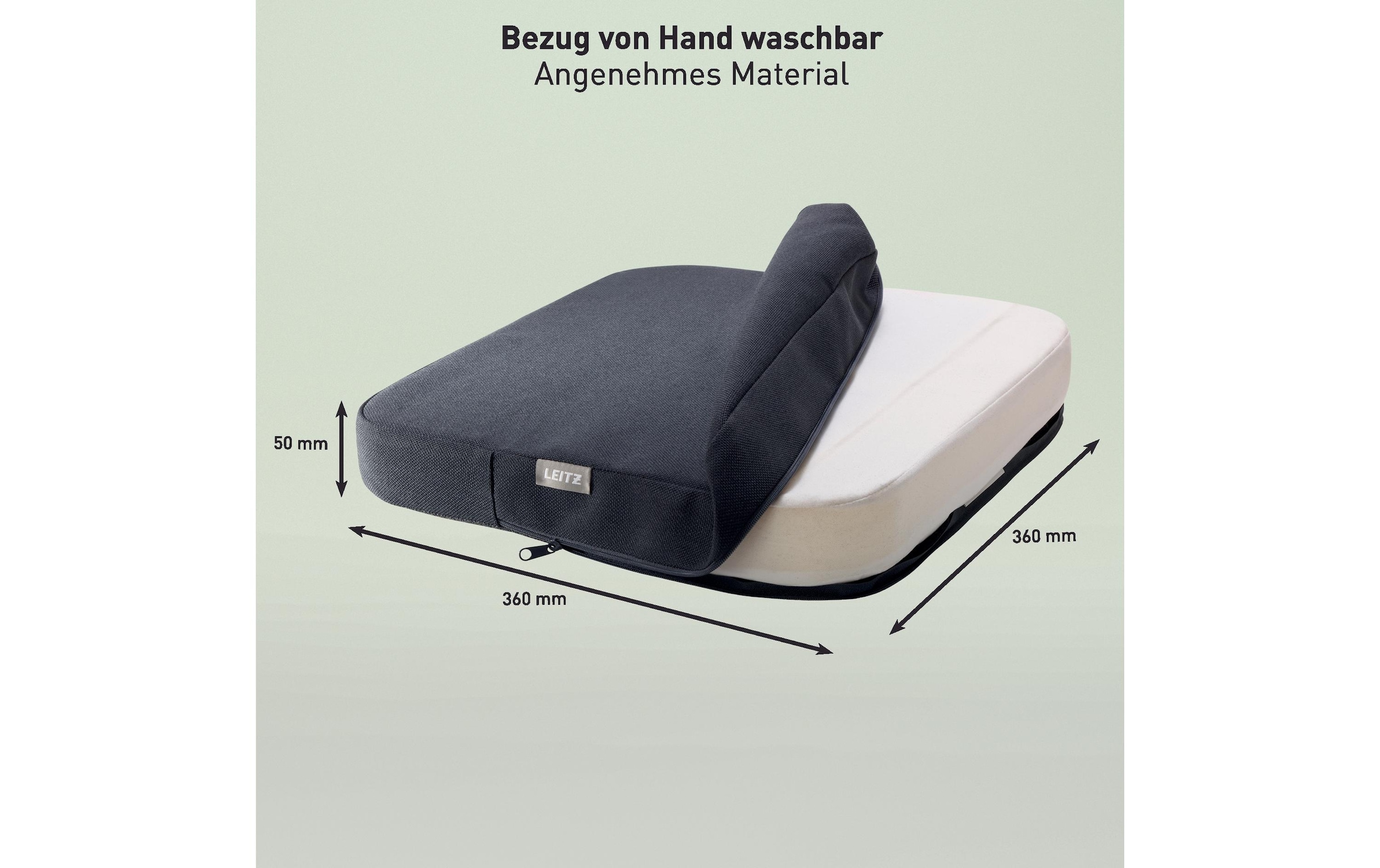 LEITZ Coussin chauffant pour siège »Leitz iComfi Beheizbares Sitzkissen «