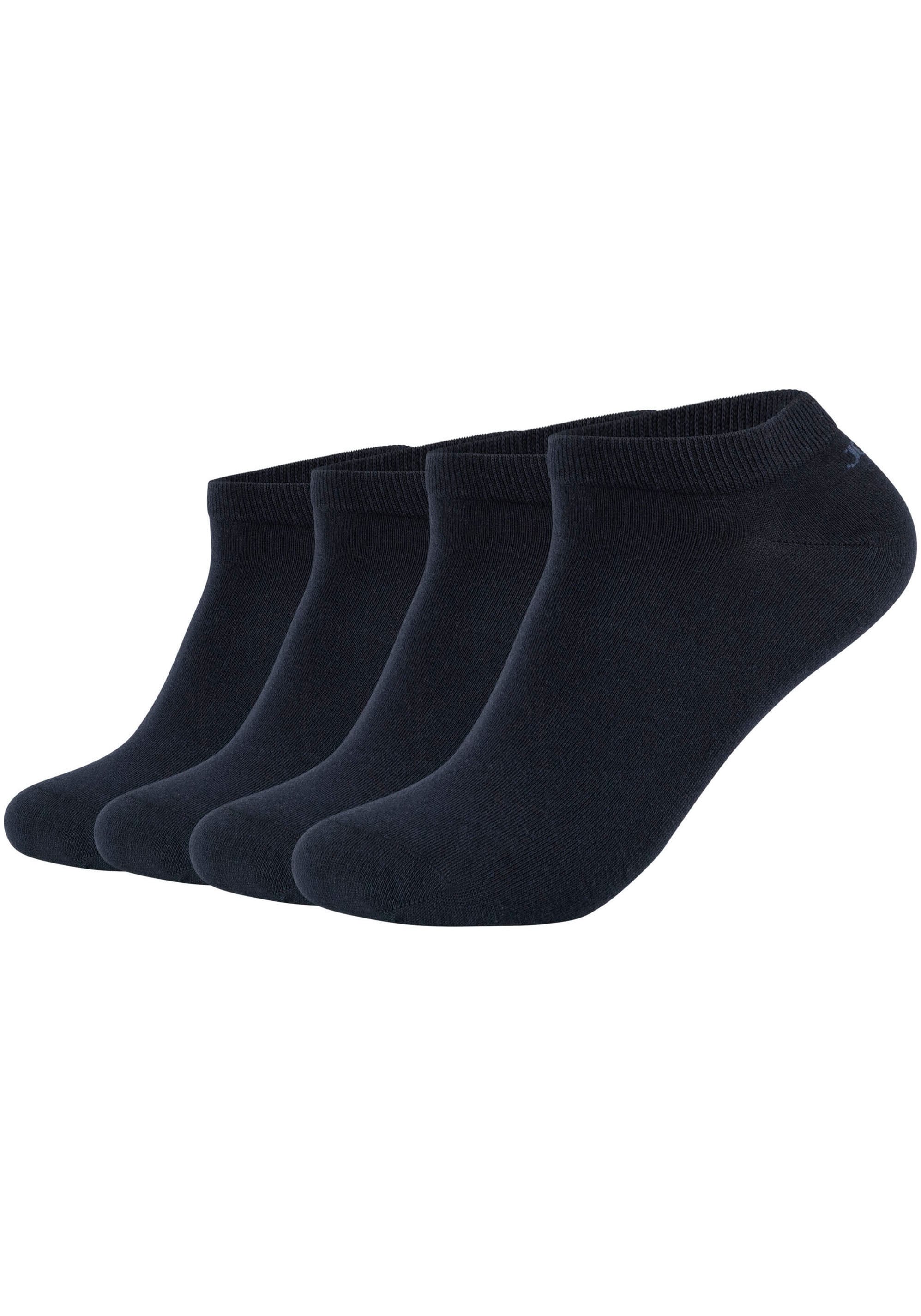 JOOP! Kurzsocken »premium essentials« 4er Pack, 4 Paar tlg. Langlebig: Verstärkte Ferse und Spitze für extra Haltbarkeit