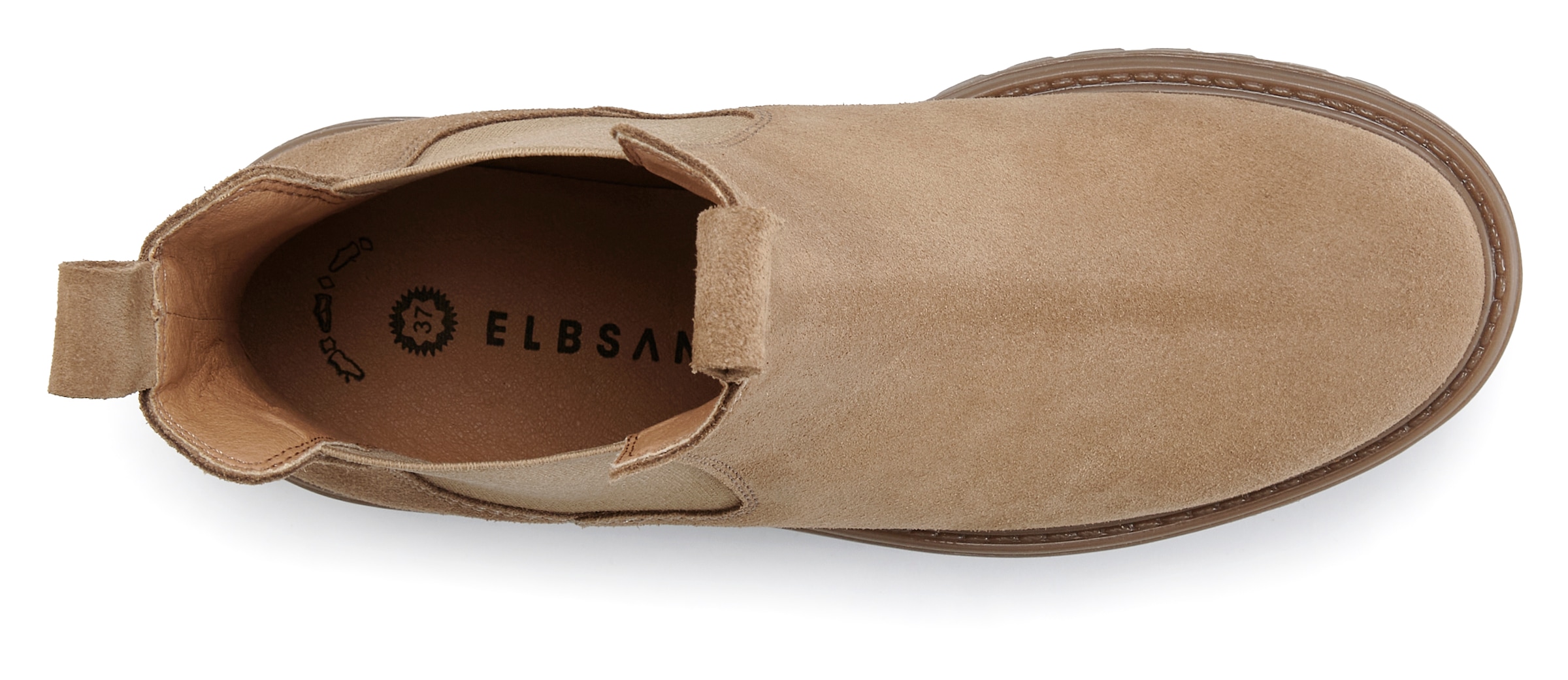 Elbsand Bottines  Chelseaboots, Schlupfstiefel, Bikerboots aus Leder