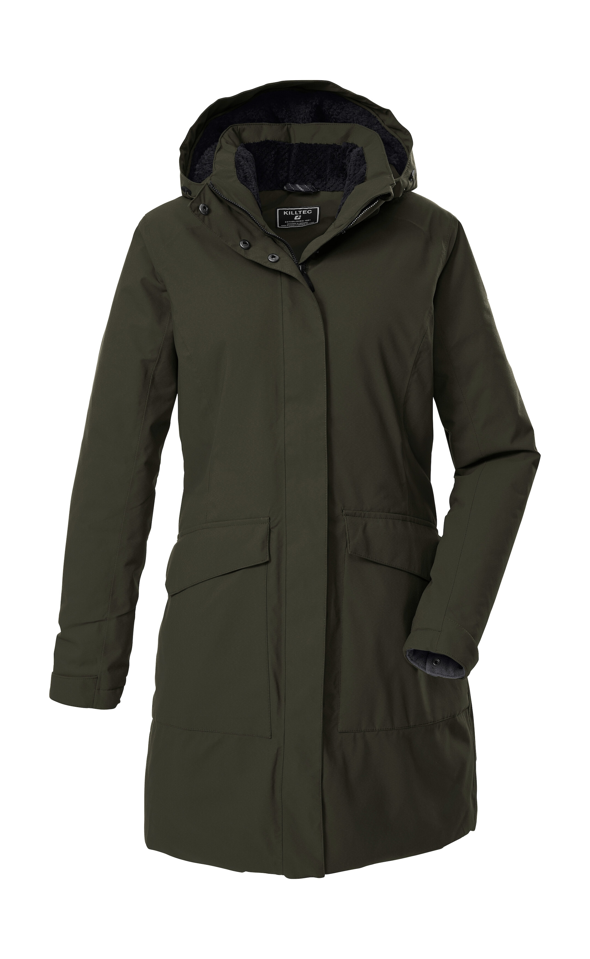 Killtec Parka »KOW 18 WMN PRK« Wasser- und winddichter Parka, atmungsaktiv, verstellbare Details