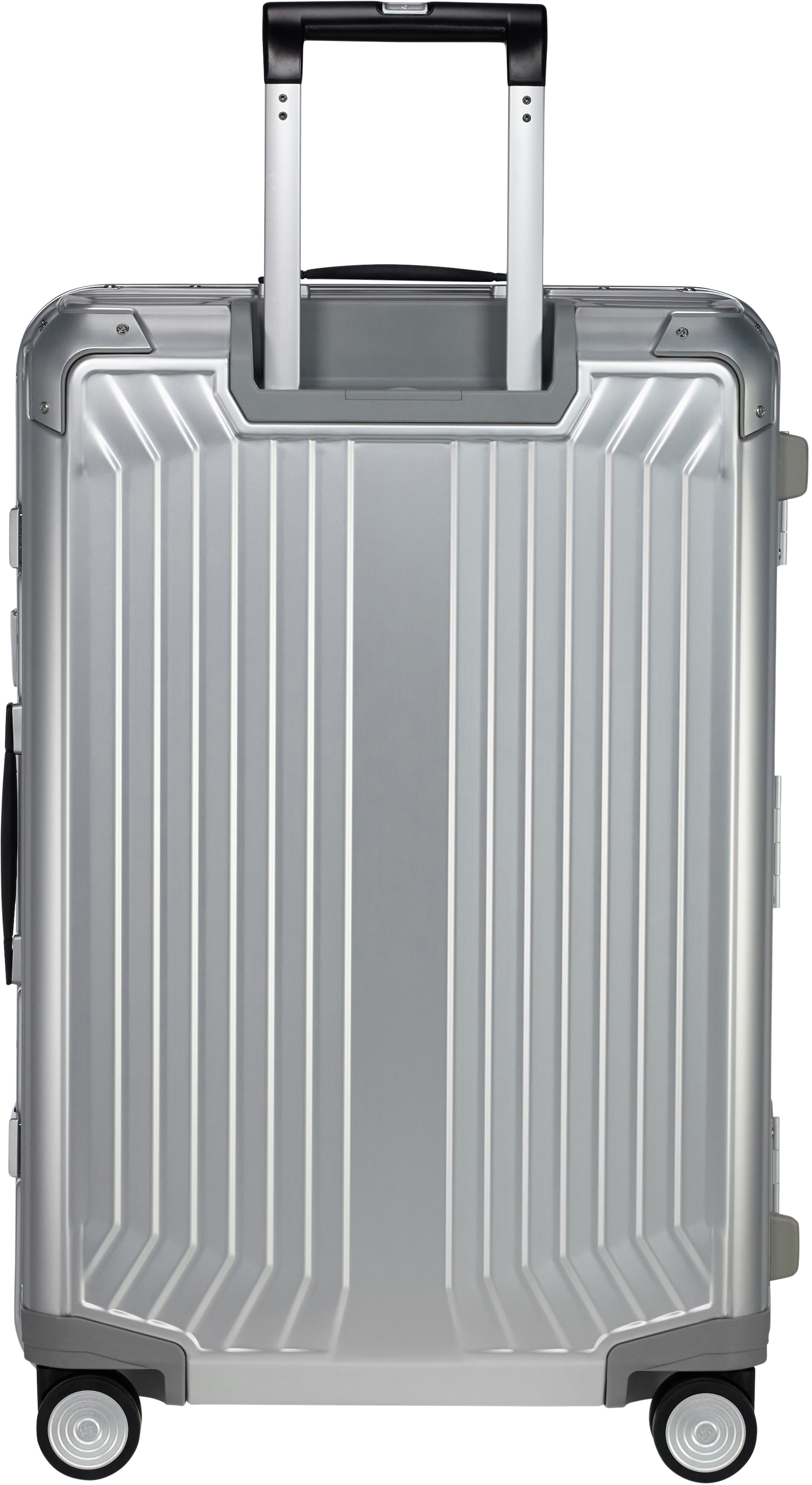 Samsonite Trolley à coque dure »LITE-BOX ALU« 71 litre 4 Rollen aus Aluminium, mit voll gefüttertem Innenraum, mit Kantenschutz