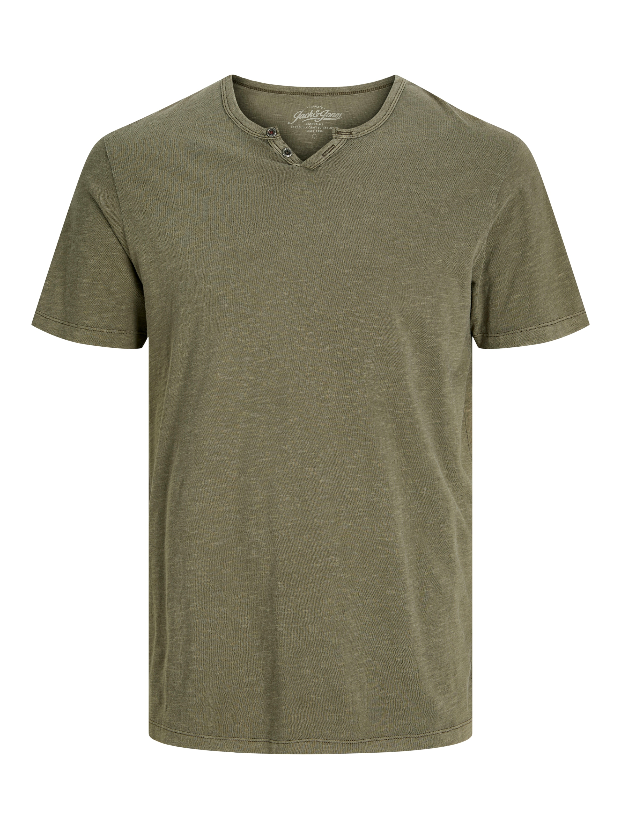 Jack & Jones T-shirt »SPLIT NECK TEE« avec encolure en V