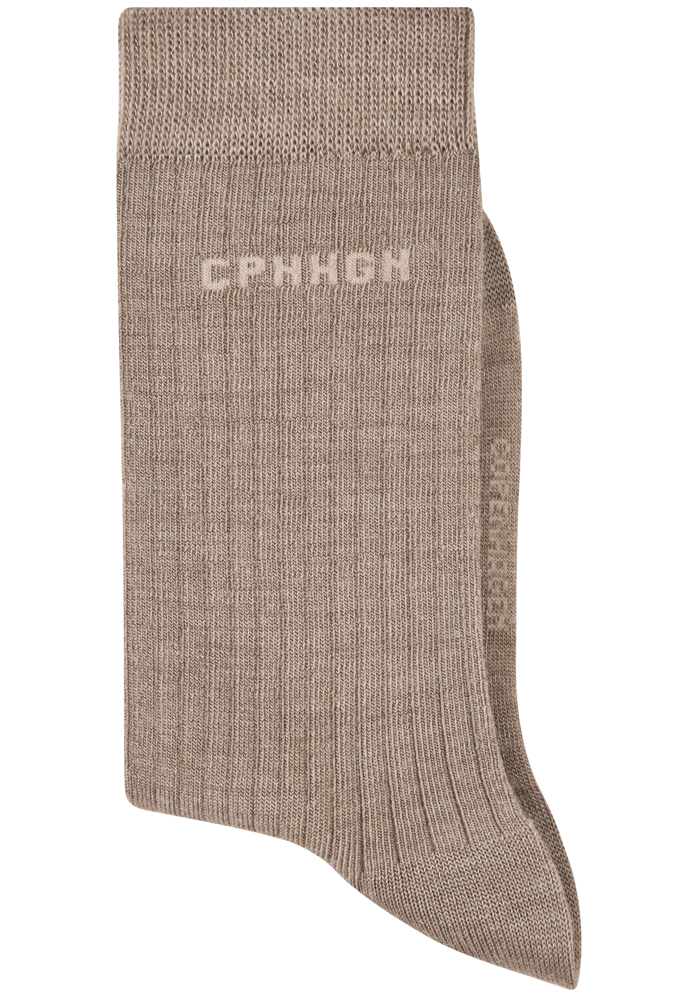 Copenhagen Studios Chaussettes basiques Packung, 2 Couple tlg. gerippt, mit wärmender Wolle