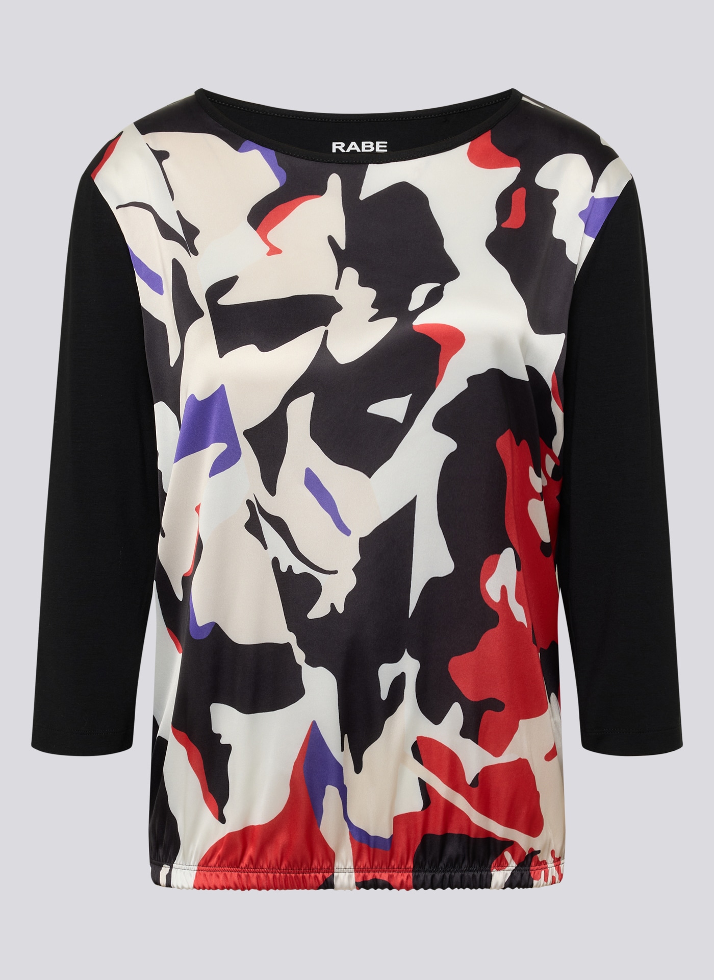 Rabe 3/4-Arm-Shirt mit Front Print