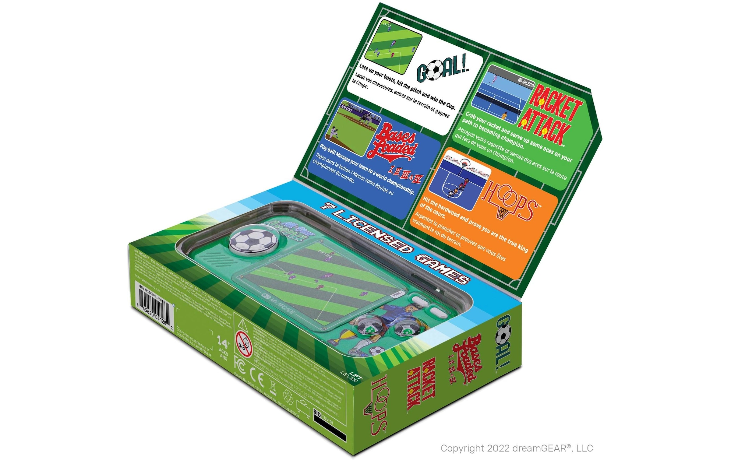 MYARCADE Console de jeu »Retro Pocket Player«