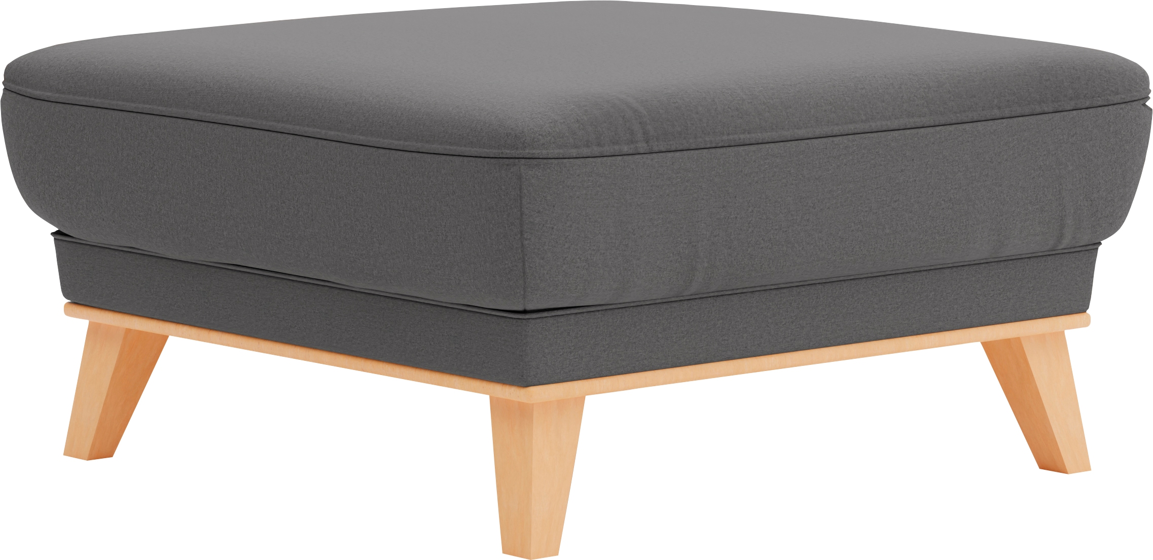 sit&more Tabouret rembourré »Lavida« Mit elegantem Holzrahmen