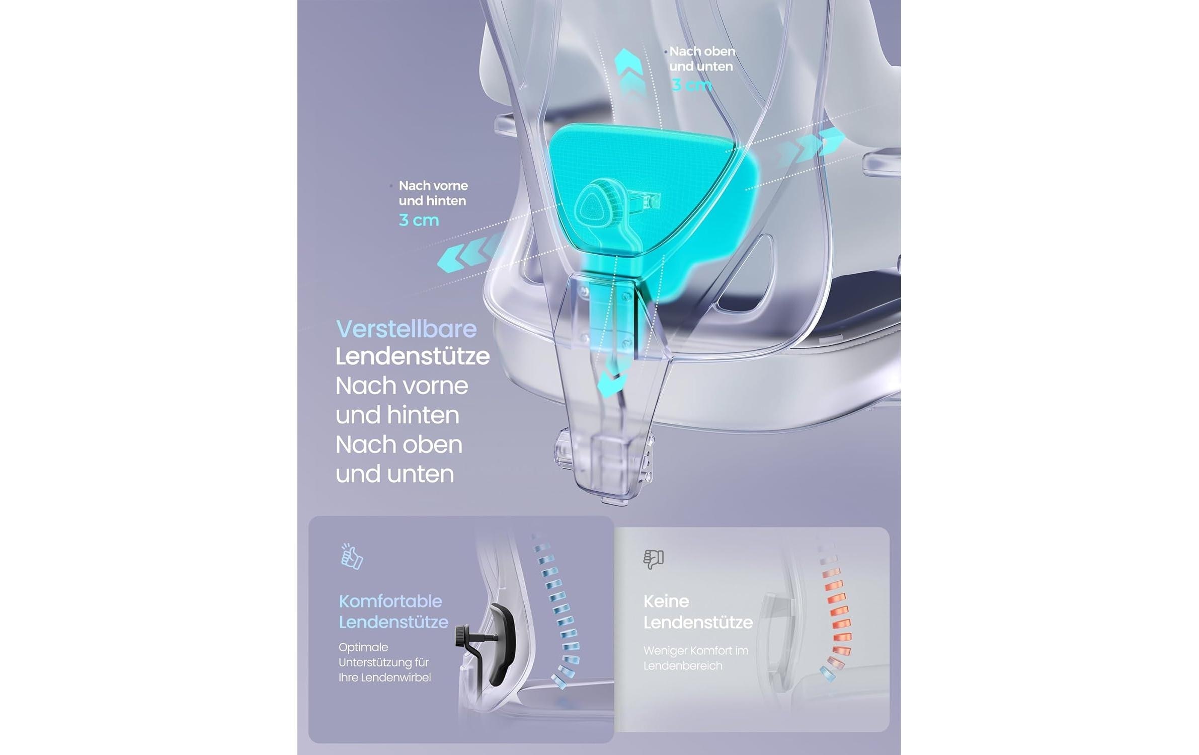 SONGMICS Chaise de bureau »mit Armlehnen« ()