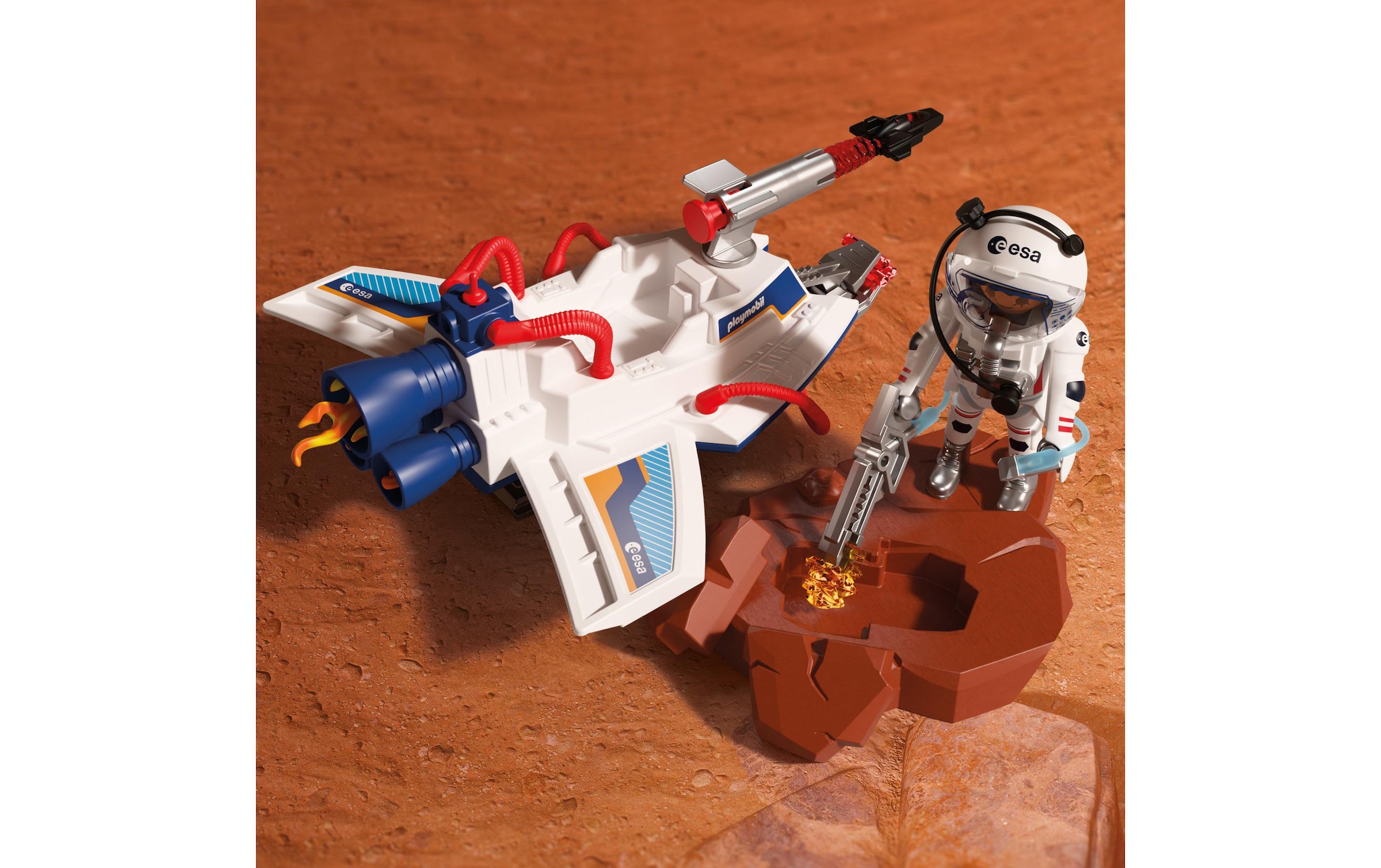 Playmobil® Konstruktions-Spielset »ESA: Weltraumgleiter (72013), City Action«
