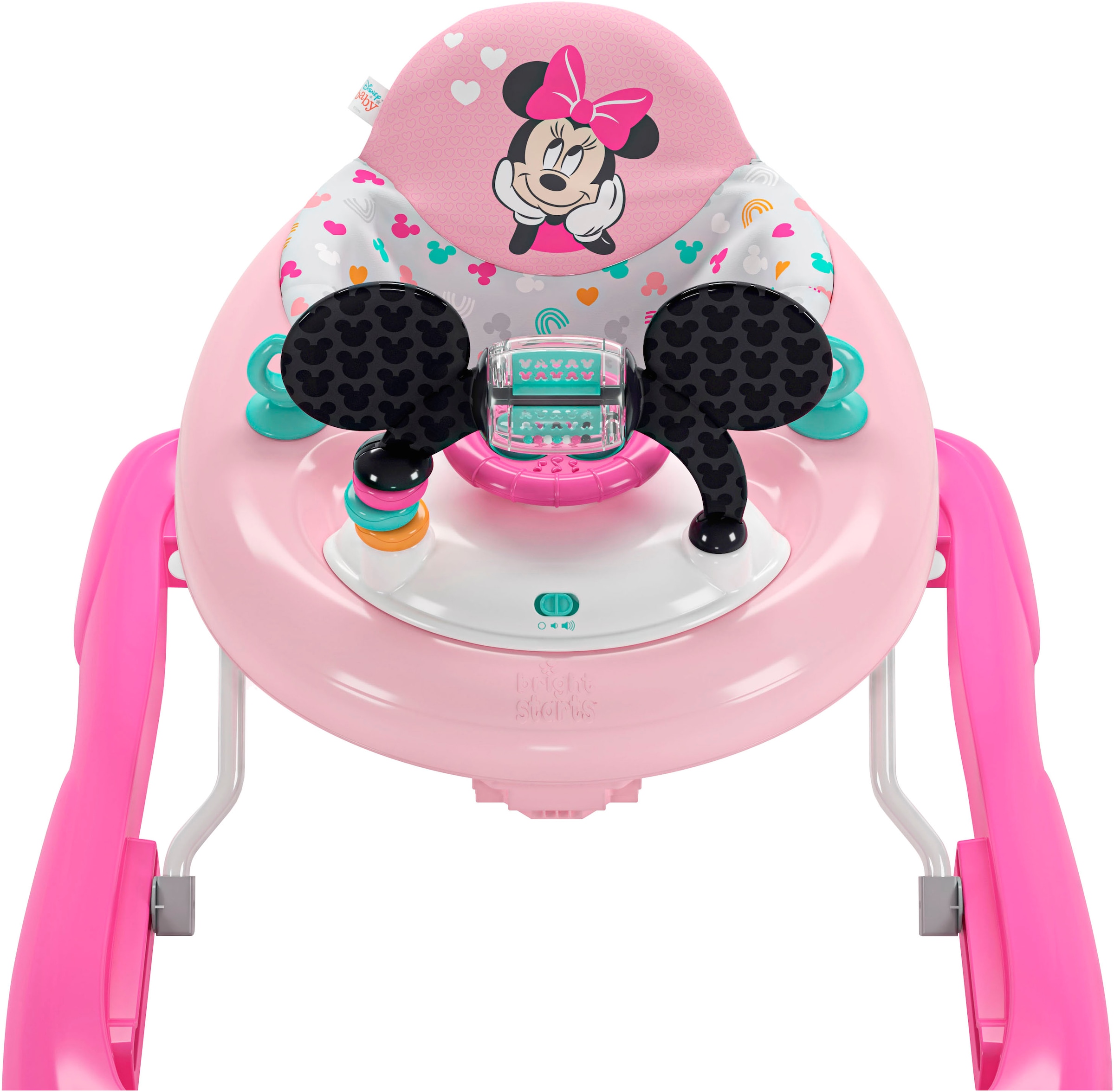 Bright Starts Lauflernhilfe »MINNIE MOUSE Tiny Trek™ Walker, Forever Besties™, 2-in-1 Walker« mit Licht und Sound