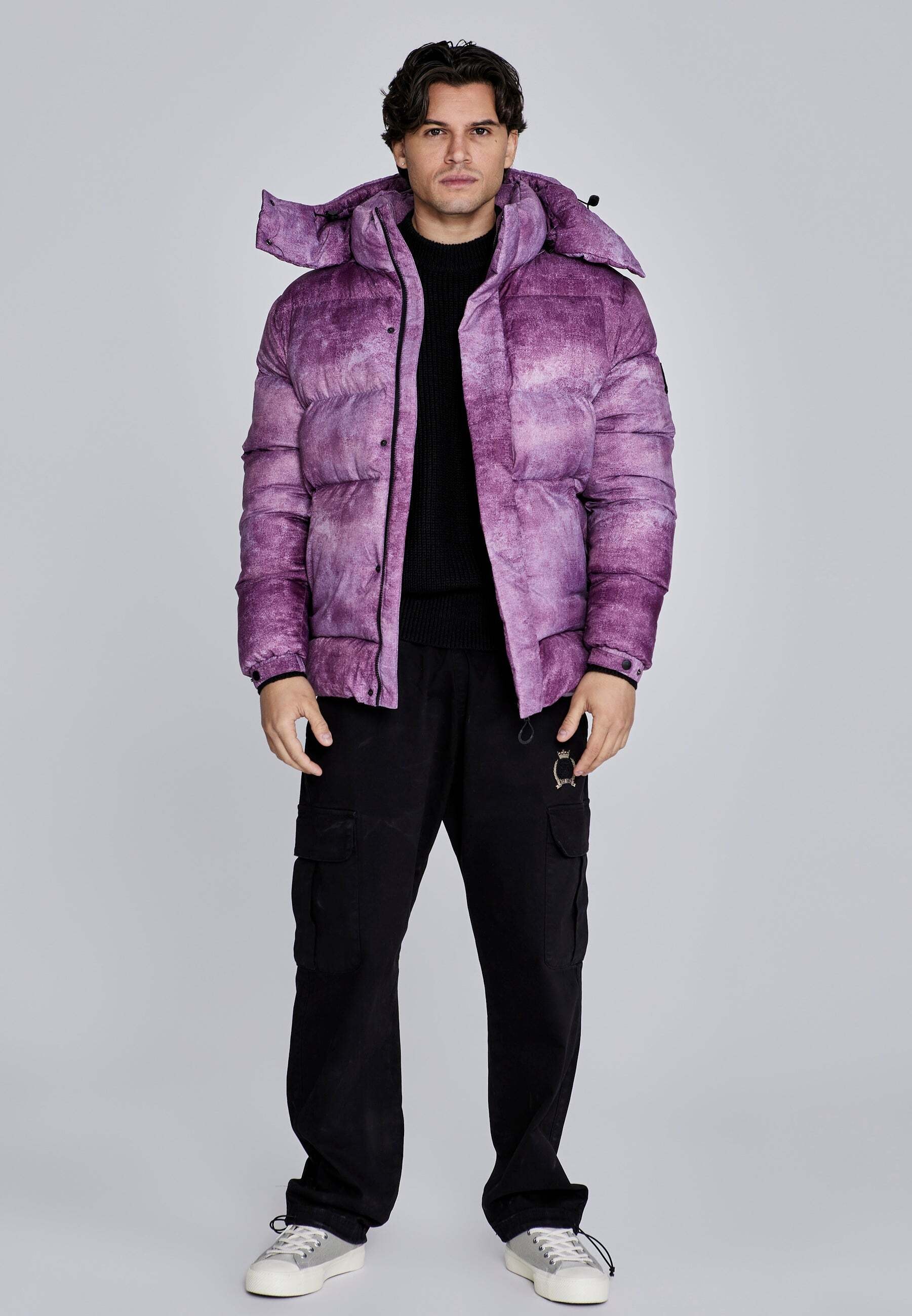 Siksilk Veste d'hiver »Siksilk Winterjacke Puffer Jacket«
