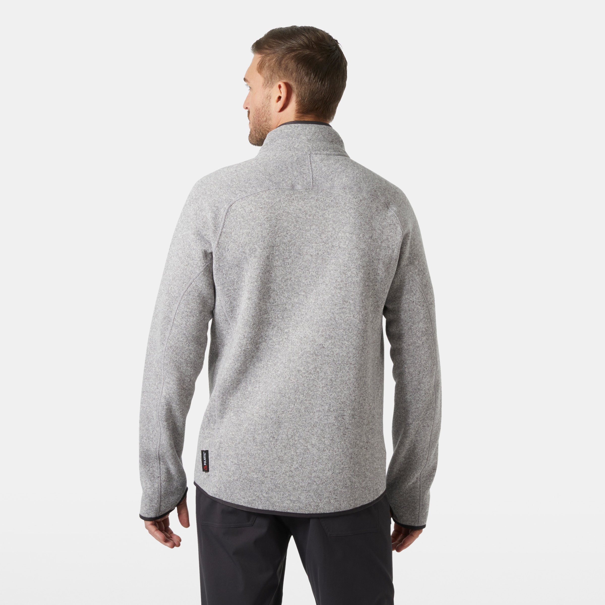 Helly Hansen Strickfleecejacke »VARDE FLEECE JACKET 2.0« für Outdoor- und Streetwear, mit Daumenlöchern, Reissverschlusstaschen