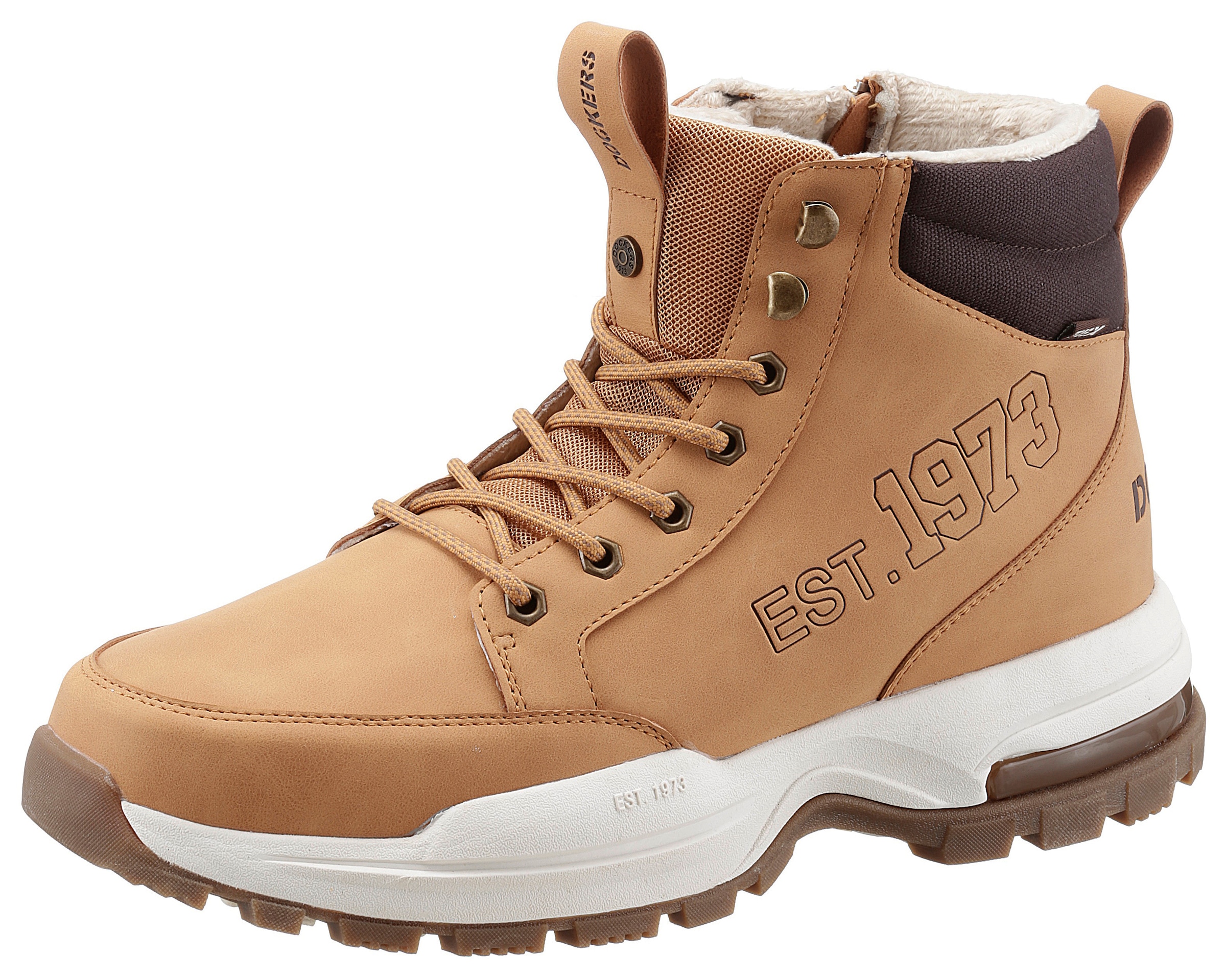 Dockers by Gerli Bottines à lacets  Bottines à lacets avec doublure chaude