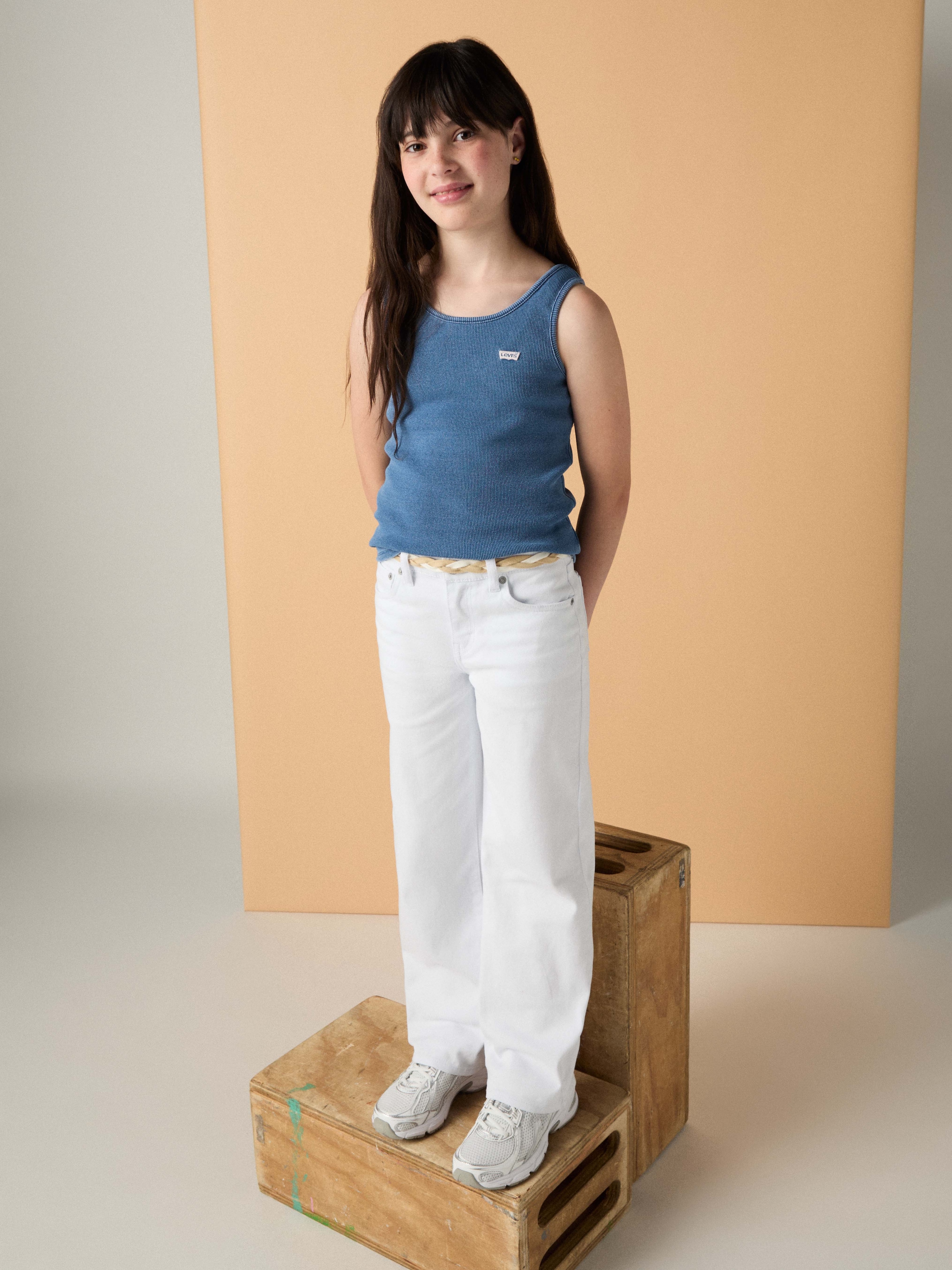 Levi's® Kids 5-Pocket-Jeans »LVG WIDE LEG JEANS« mit weitem Bein - for GIRLS