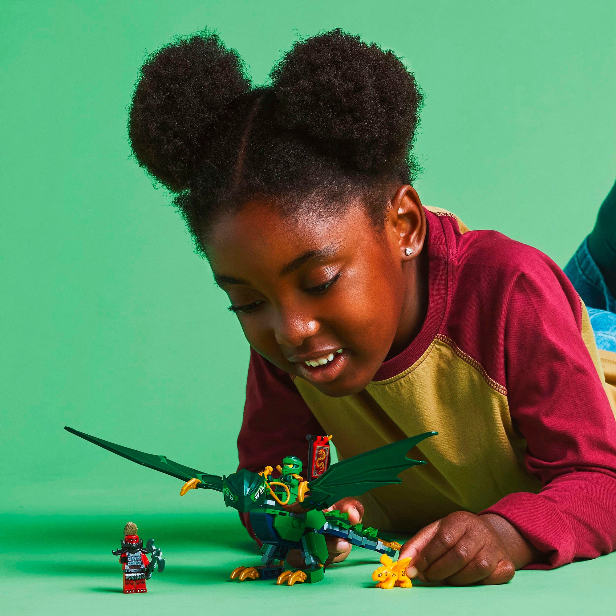 LEGO® Pions de construction »Lloyds grüner Walddrache (71829), LEGO Ninjago« Made in Europe