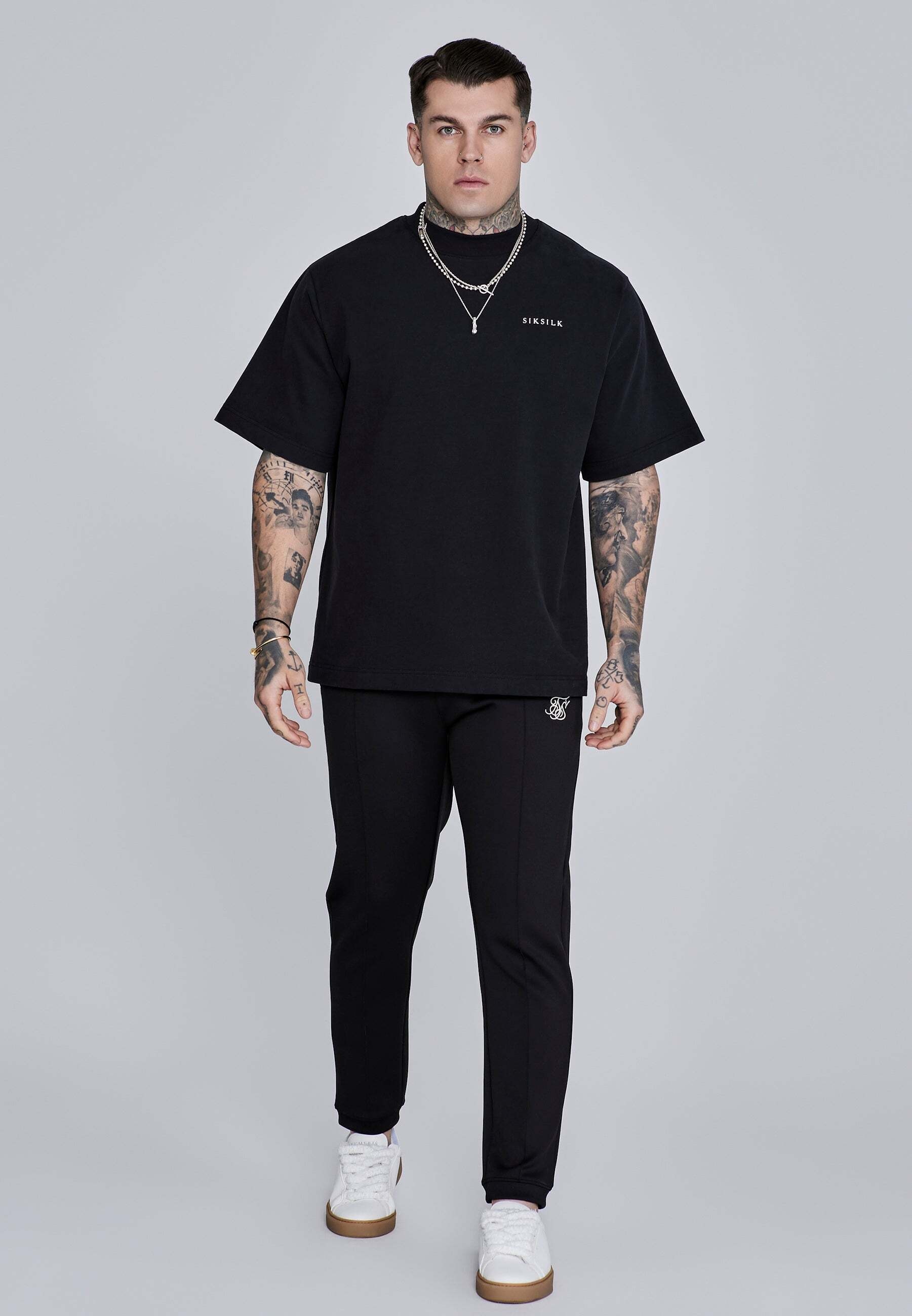 Siksilk Pantalon en tissu »Siksilk Hose Essentials Pleated Pants«