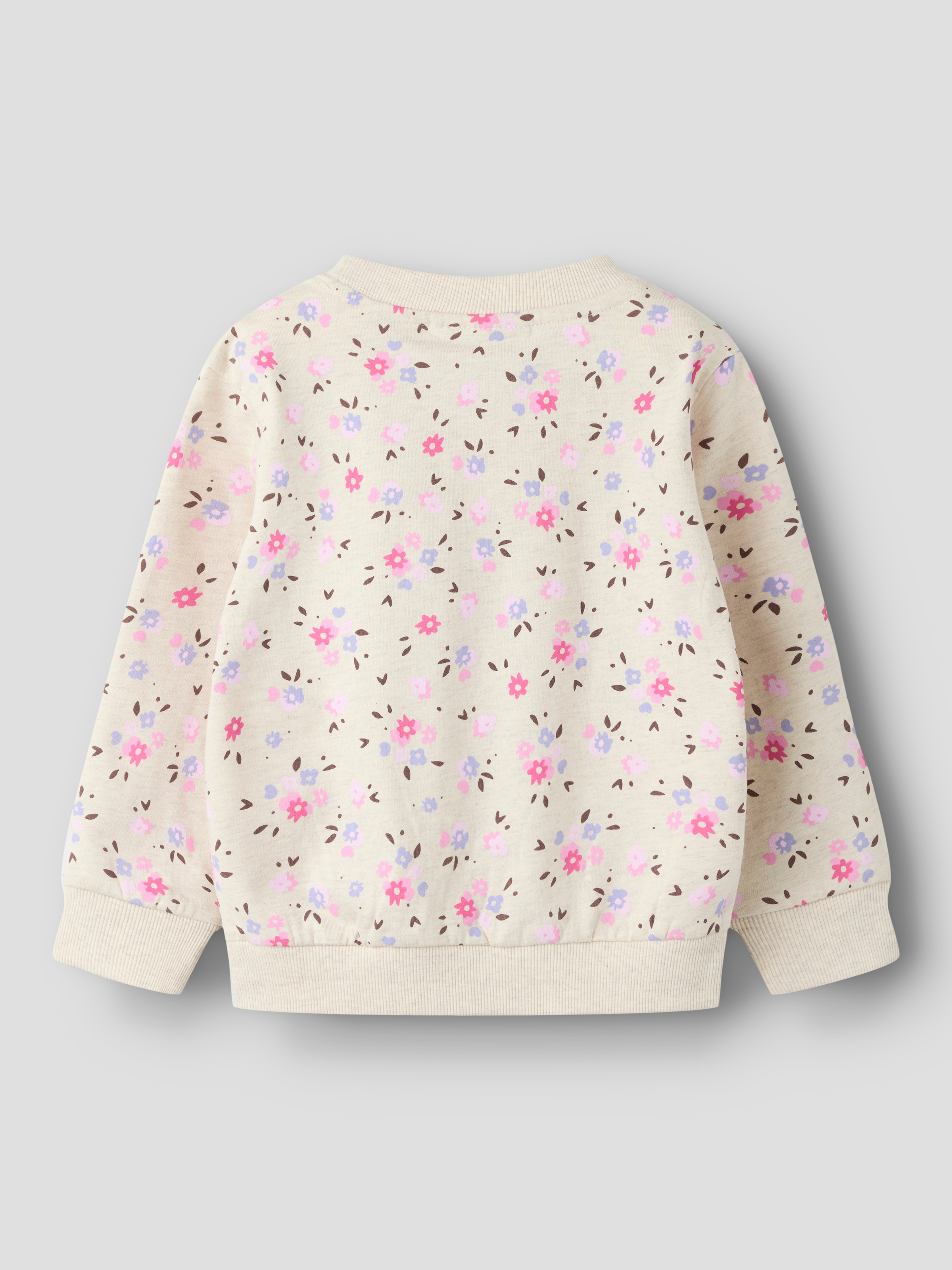 Name It Sweatshirt »NMFNISALA LS NREG SWEAT BRU PB«, Baumwolle
