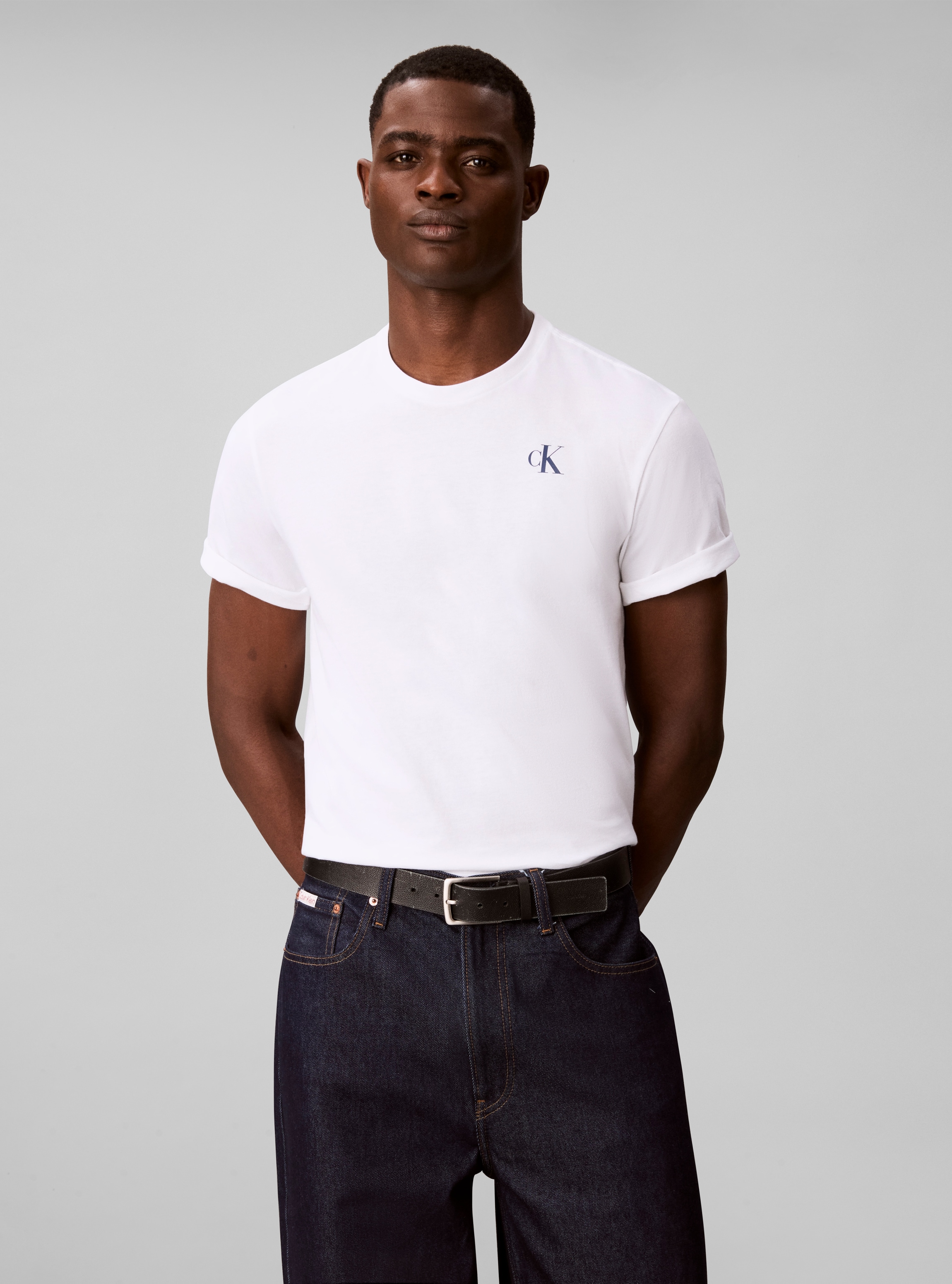 Calvin Klein Jeans T-Shirt Rückendruck, Regular Fit