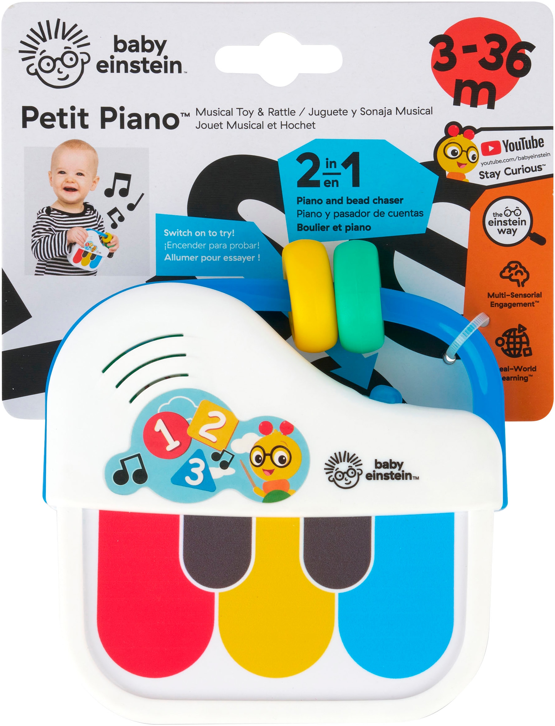 Baby Einstein Jouet instrument de musique »Petit Piano Musical Toy« mit Sound