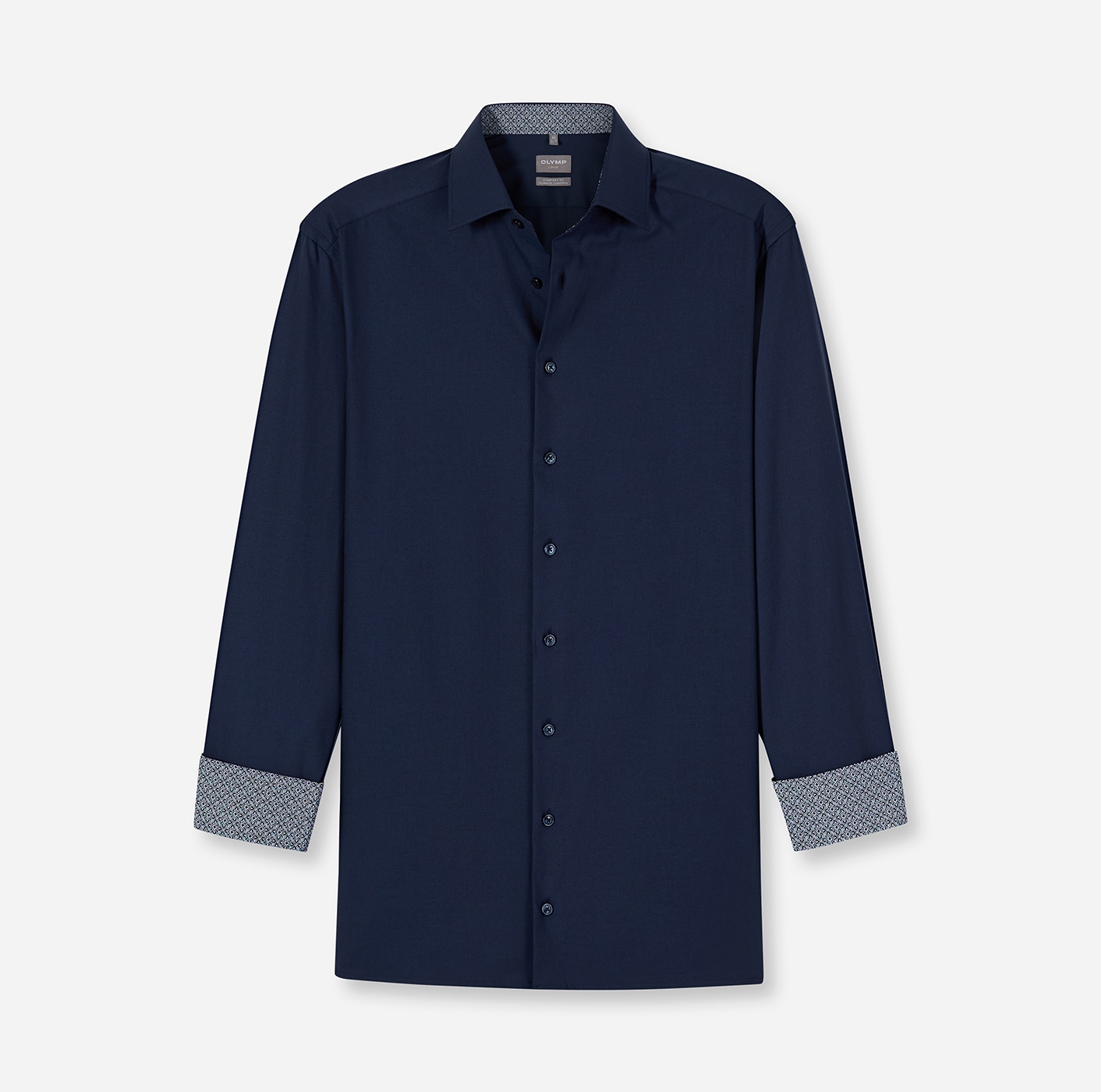 OLYMP Langarmhemd »Luxor« Climate Control, Businesshemd, New-Kentkragen, comfort fit