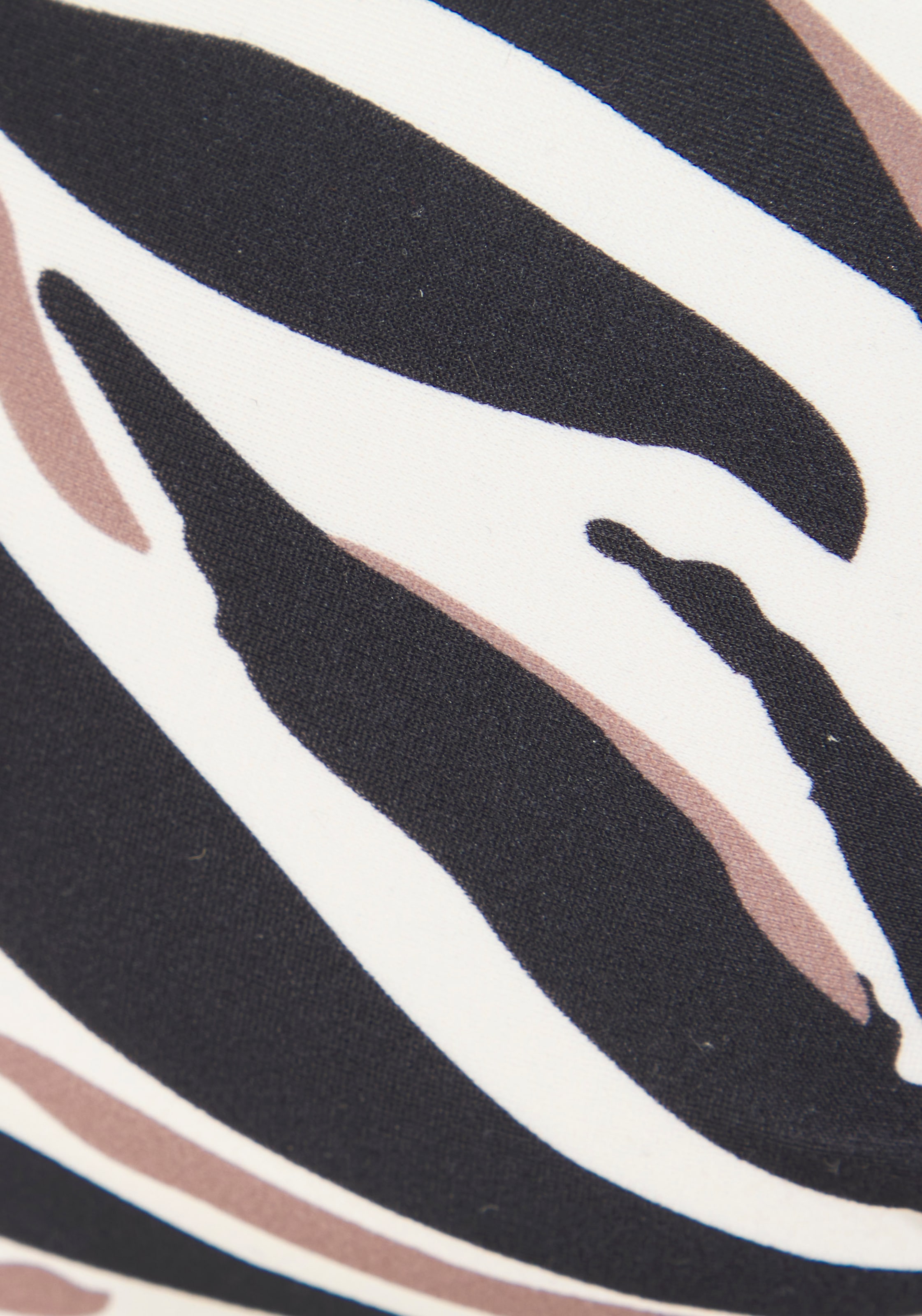 LASCANA Top bikini bustier »Debbie« mit abstraktem Animal-Print