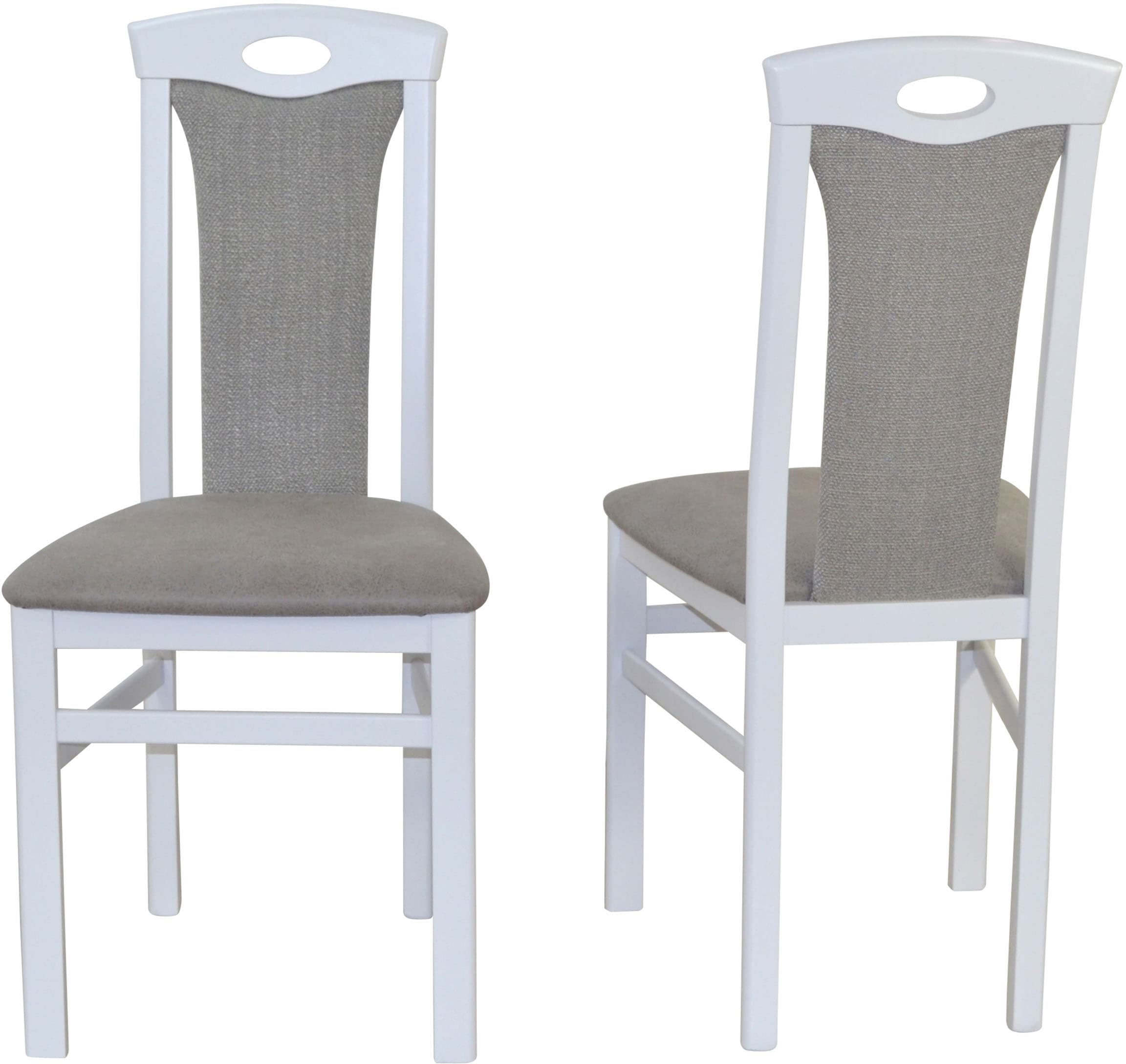 HOFMANN LIVING AND MORE Ensemble de salle à manger »5tlg. Tischgruppe« Spar-Set, 5tlg. Tischgruppe, 5 cuis tlg. Stühle montiert