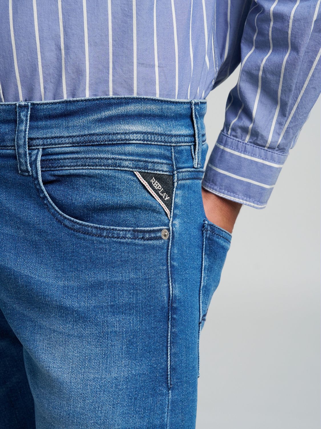 Replay Jeans droit »GROVER« in vielen verschiedenen Waschungen, mit Stretch