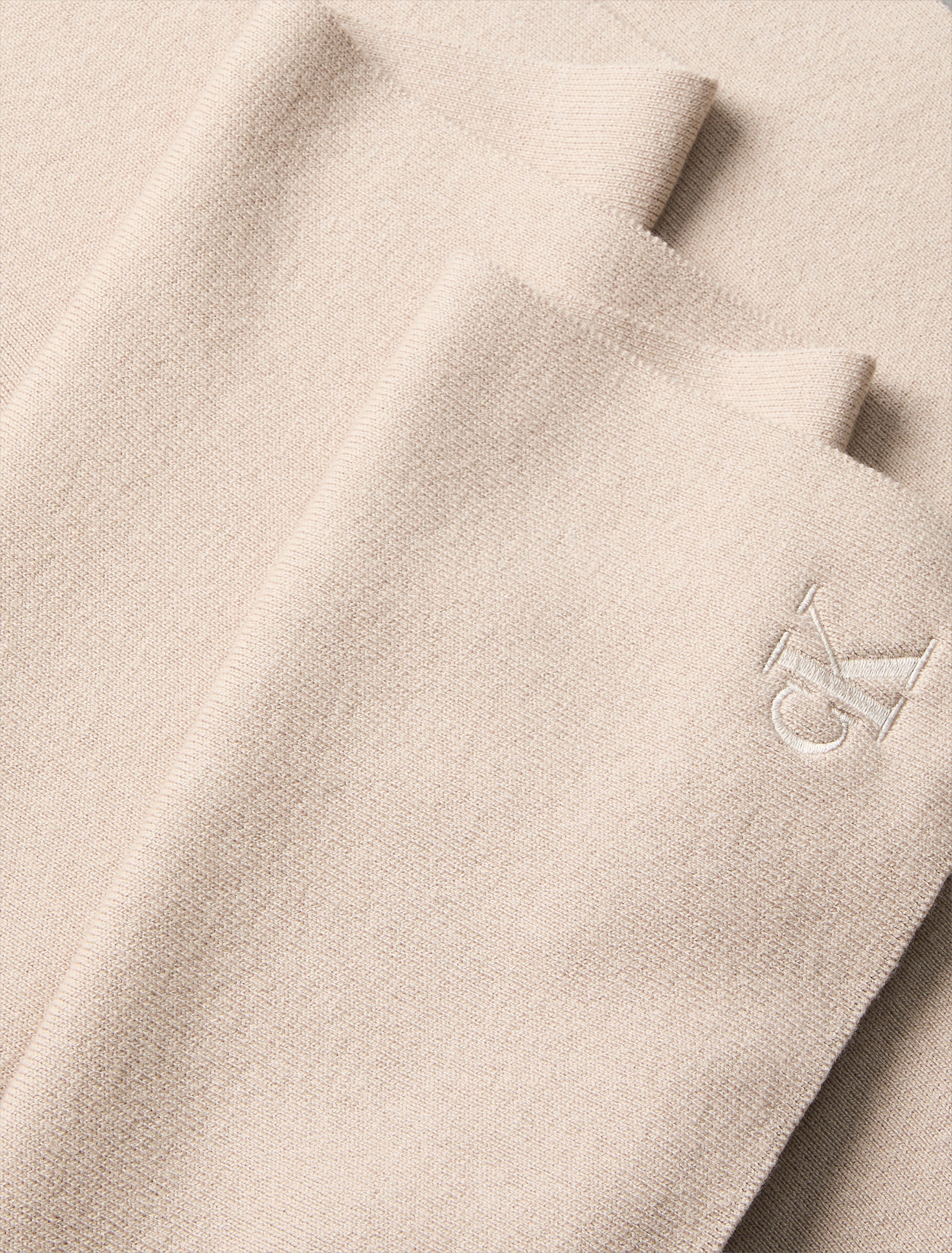 Calvin Klein Foulard de mode »CK FINE RIB SCARF« mit klassischem unifarbenen Design