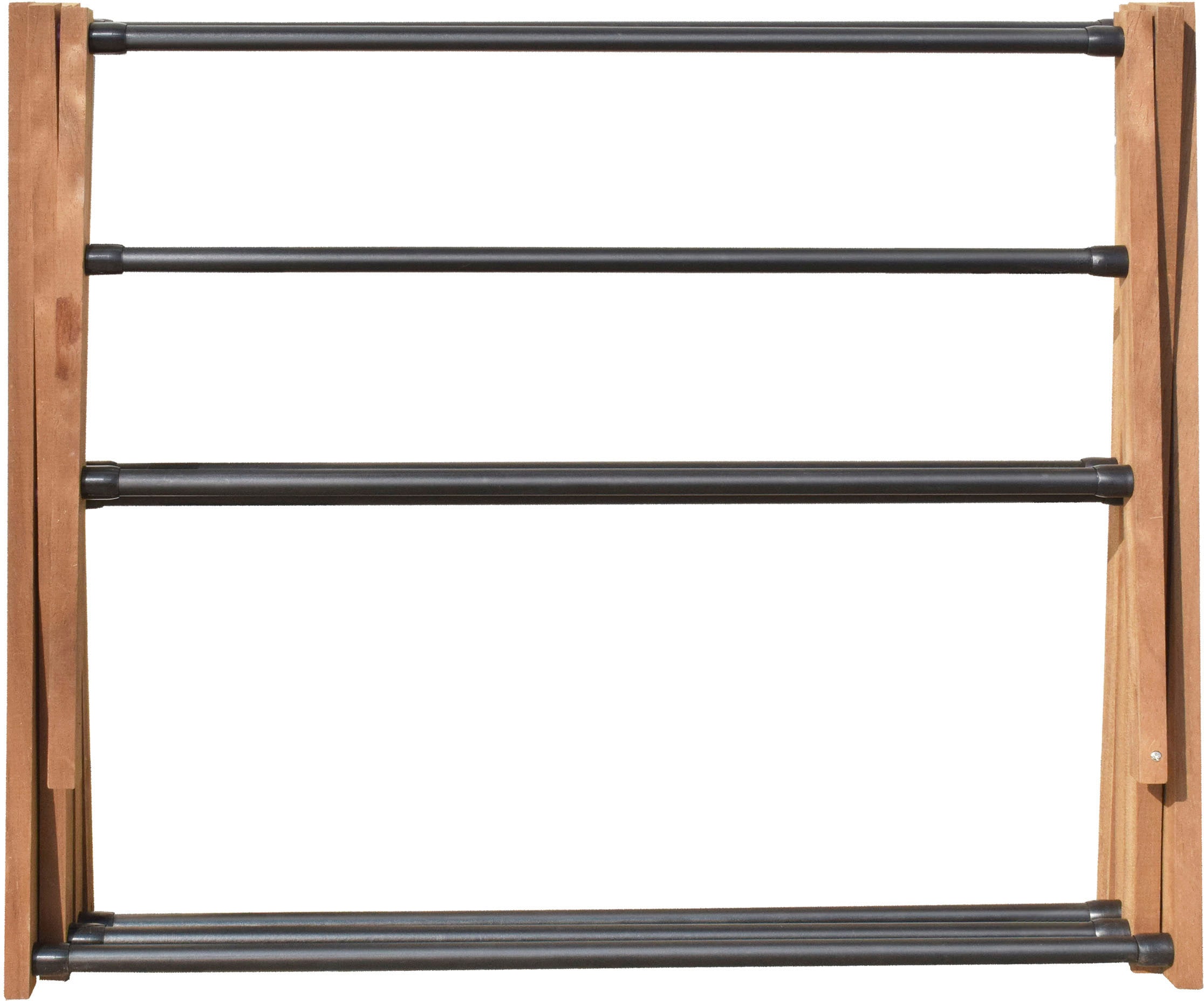 Bischof Wäscheständer »Falt-Turm« Eschenholz/Metall, 5 kg. Belastbarkeit, platzsparend zu verstauen