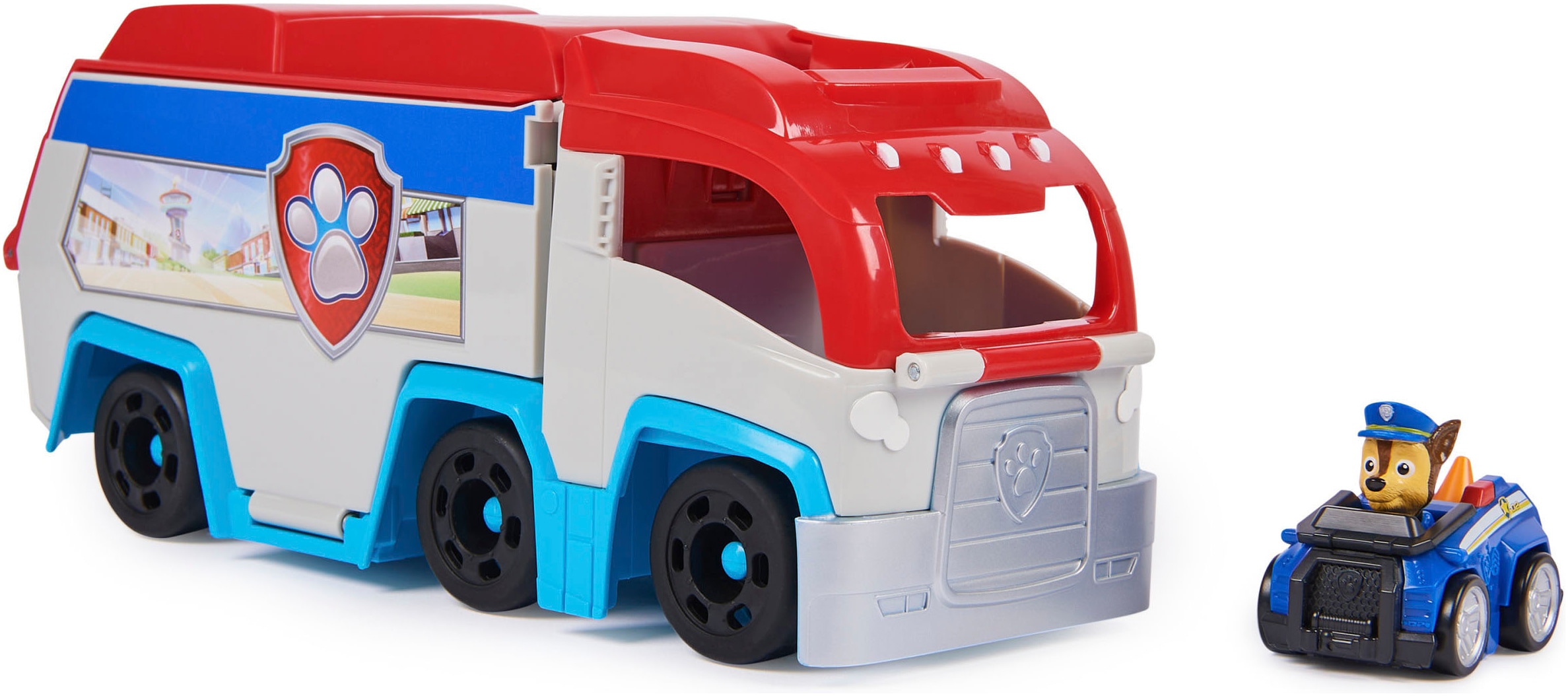 Spin Master Spielzeug-Transporter »Paw Patrol - Pup Squad Patroller« mit Chase-Fahrzeug