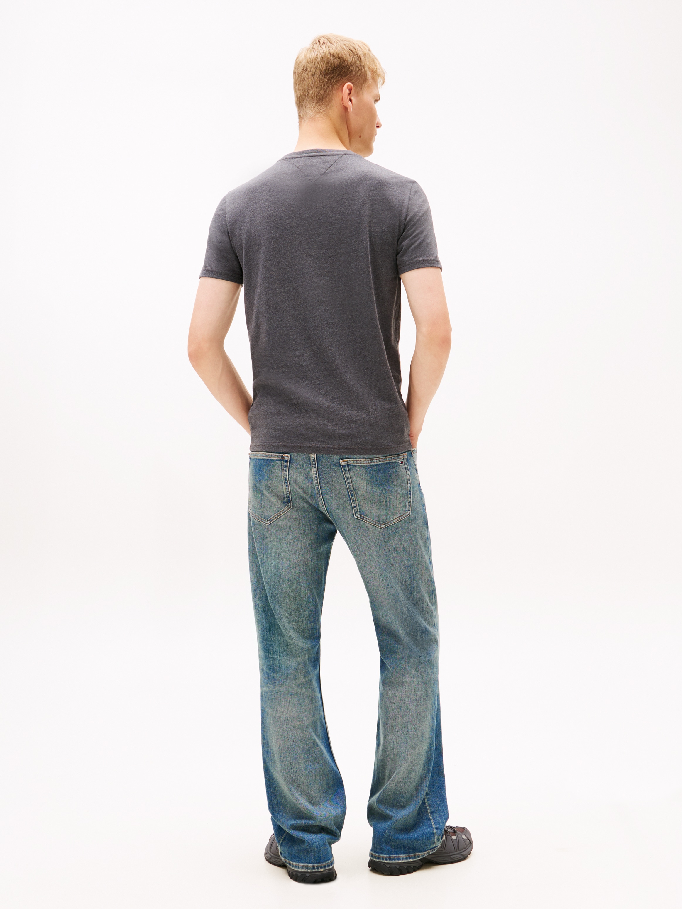 Tommy Jeans T-shirt »TJM XSLIM JASPE HTR TEE EXT« Mit Rundhalsausschnitt