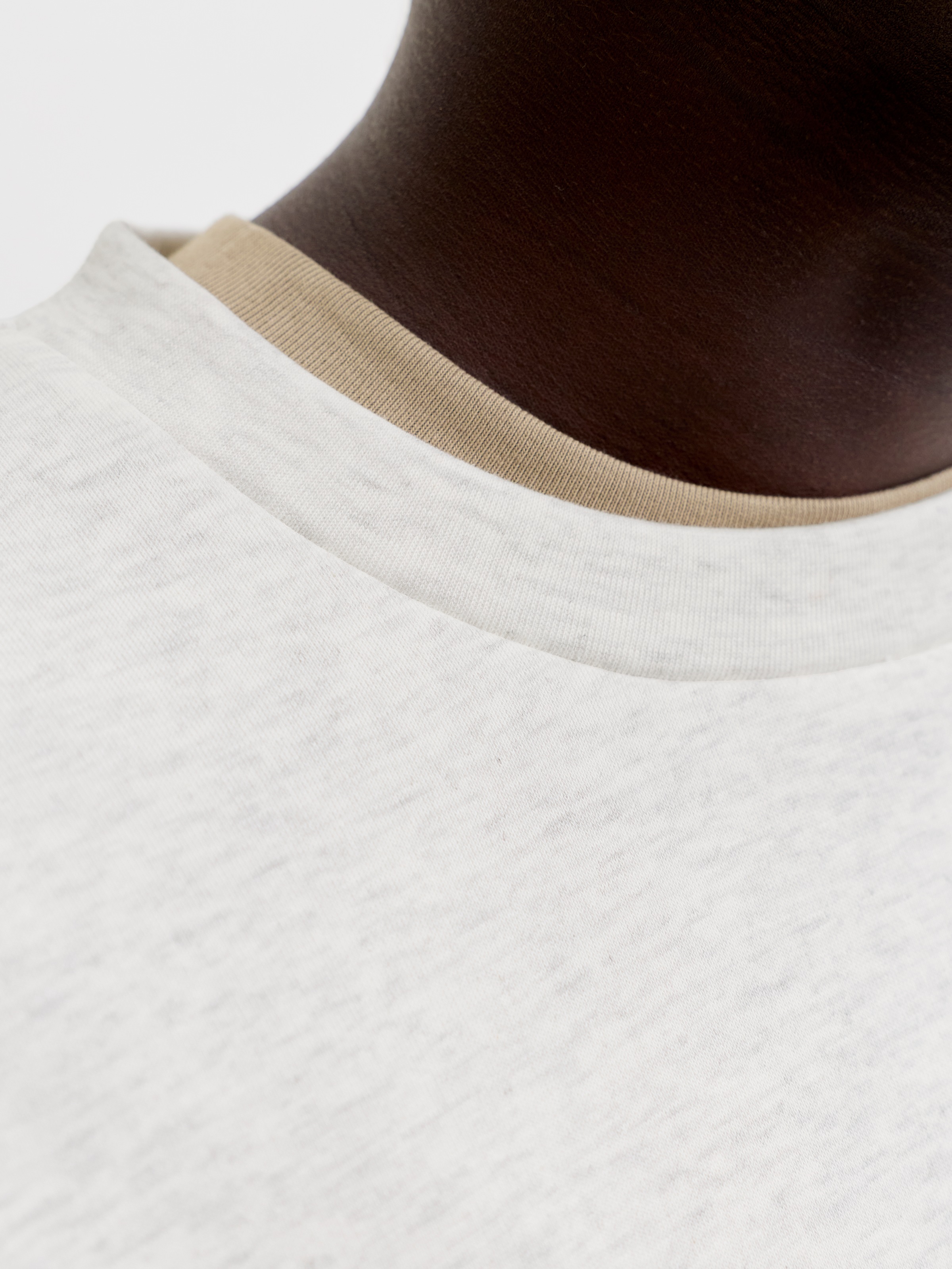 Jack & Jones Sweatshirt »JJEBARRON SWEAT CREW NECK NOOS«, Materialmix, loose fit
