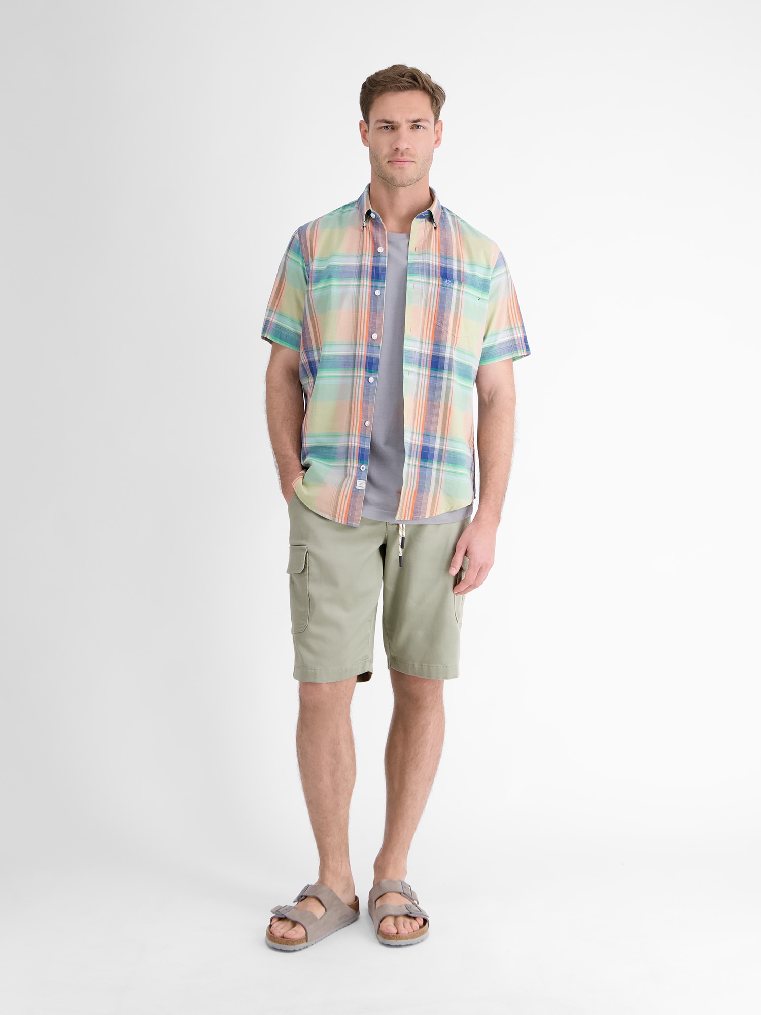 LERROS Cargobermudas »Modische Cargo-Jog-Bermuda«