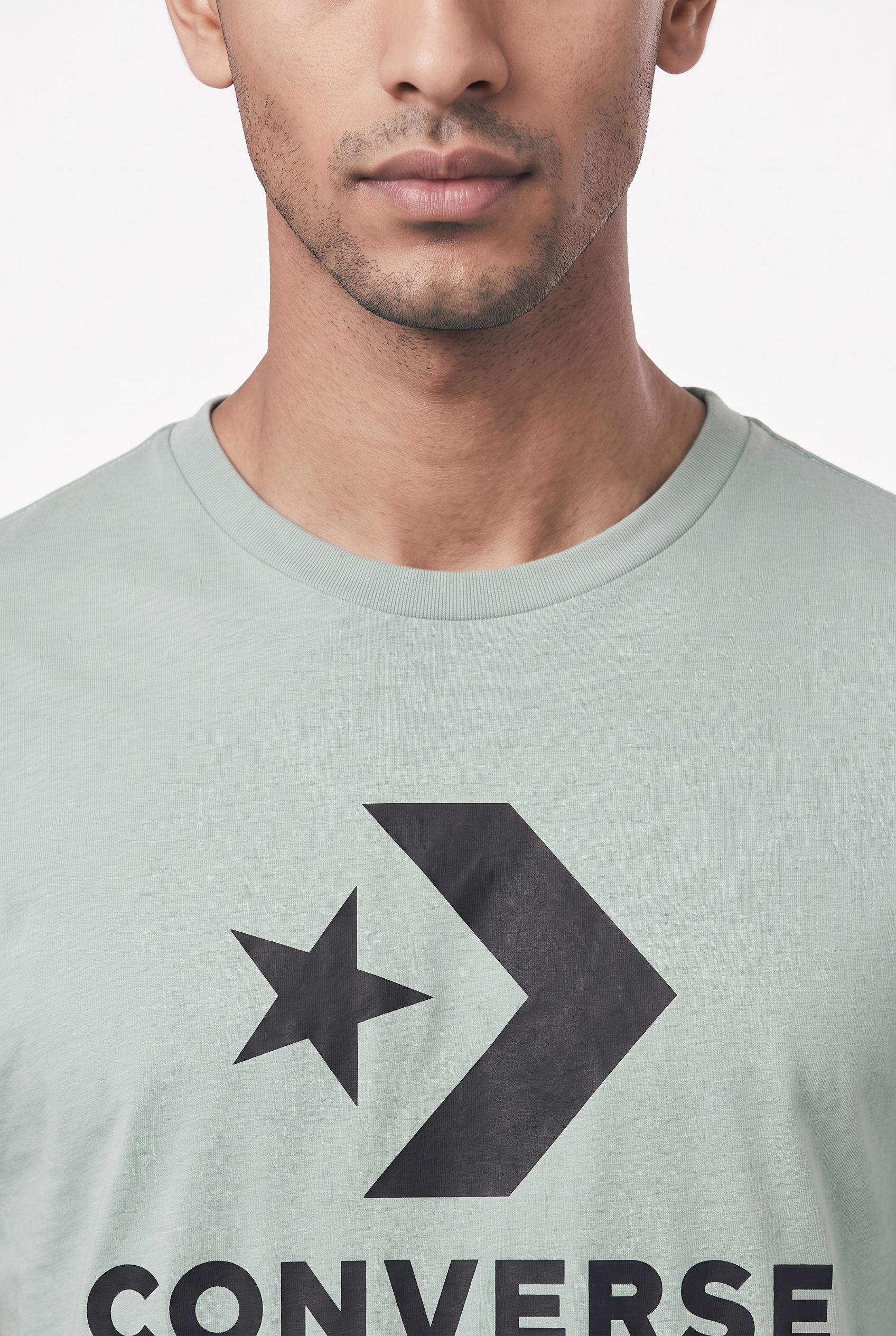 Converse T-Shirt Kurzarm, aus Baumwolle, normale Schnittform