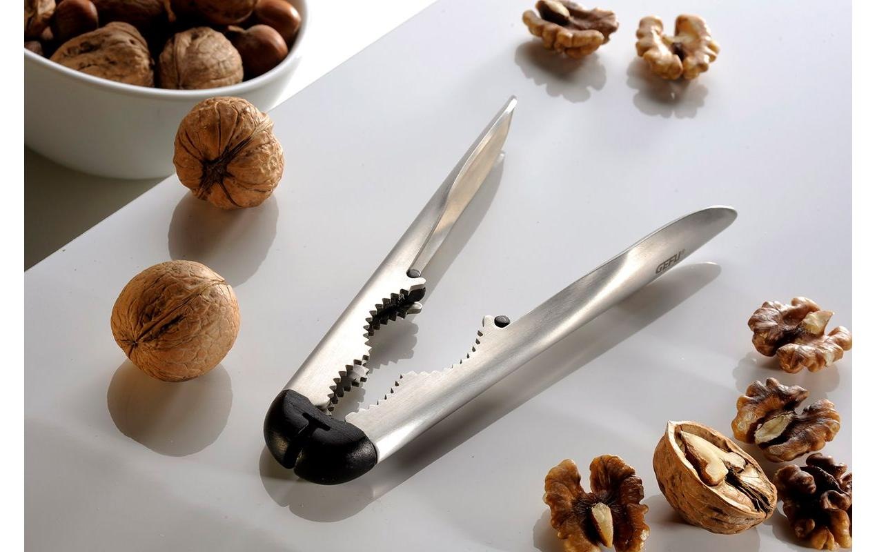 GEFU Casse-noix »Nussknacker Nocetto 18 cm, Schwarz/Silber«