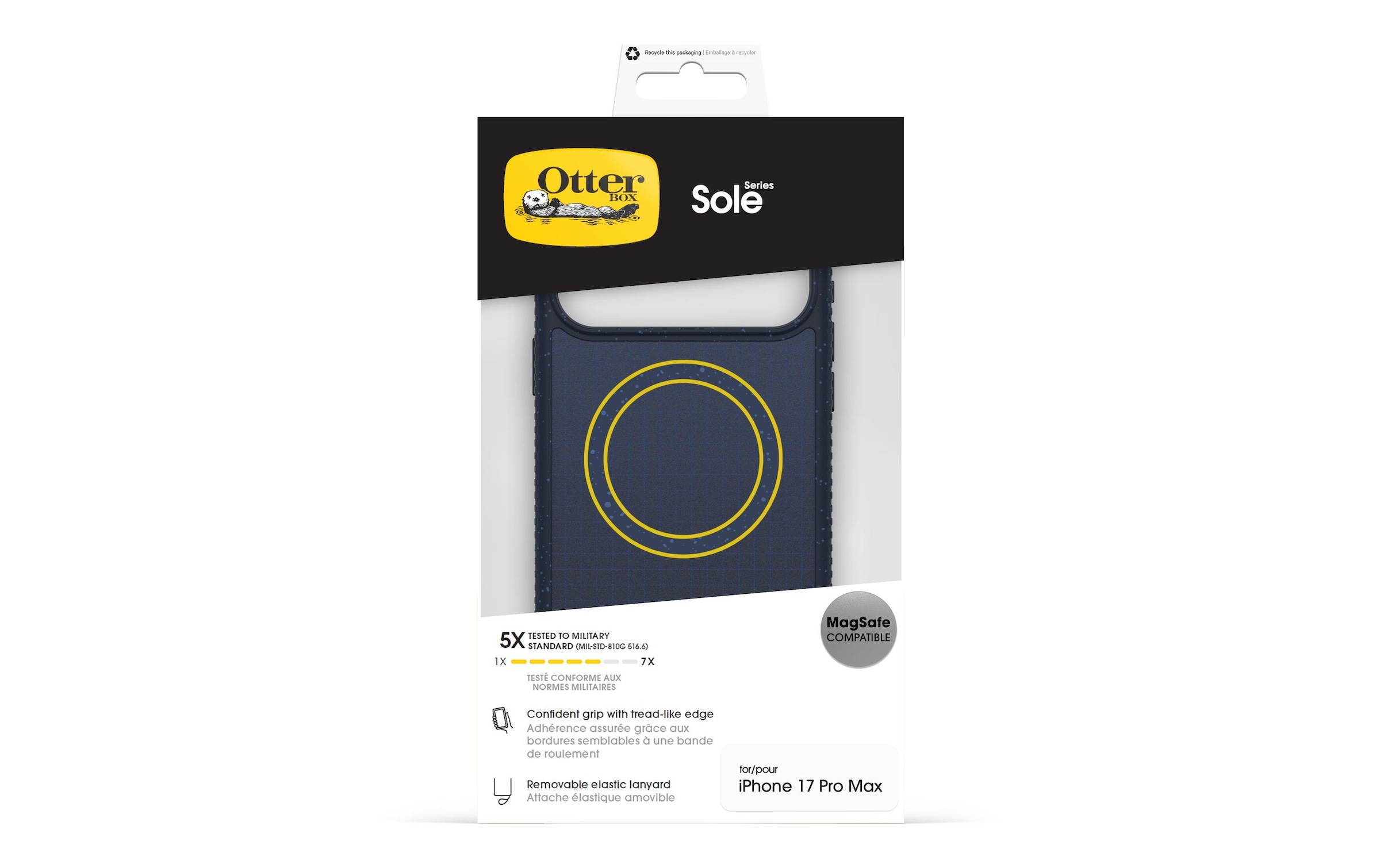 Otterbox Étui pour smartphone »Back Cover Sole iPhone 17 Pro Max« 17,5 cm (6,9 Zoll) Schutzhülle für das iPhone 17 Pro Max