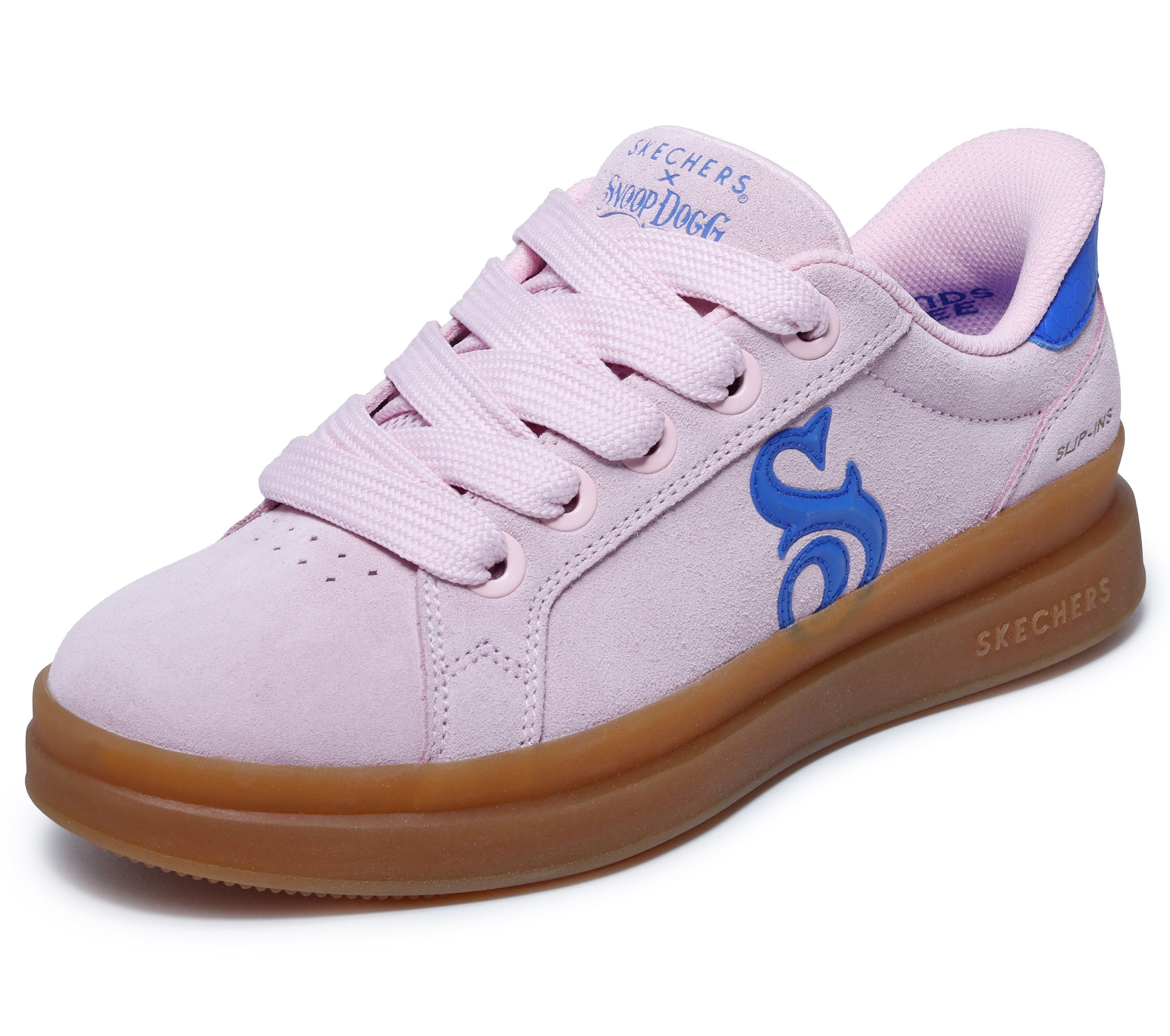 Skechers Sneaker »COURTSIDE-CALI GIRLZ«  Basket-Sneaker, Schnürschuh mit Slip-Ins Funktion
