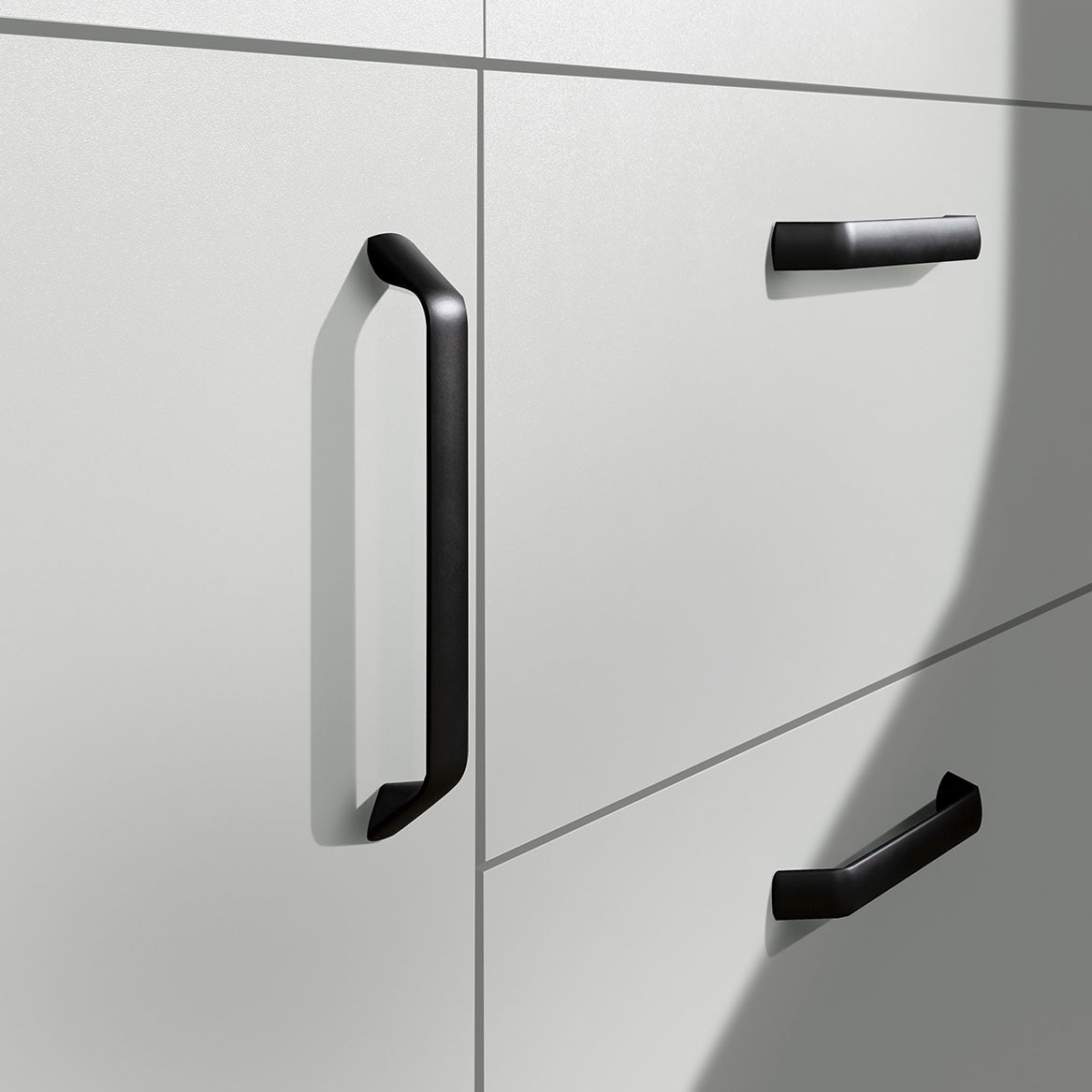 wiho Küchen Winkelküche »"Simi", mit verstellbaren Füssen, wahlweise mit E-Geräten,« Soft-Close-Funktion in Schubkästen & Auszügen,  Stellbreite 225/175 cm