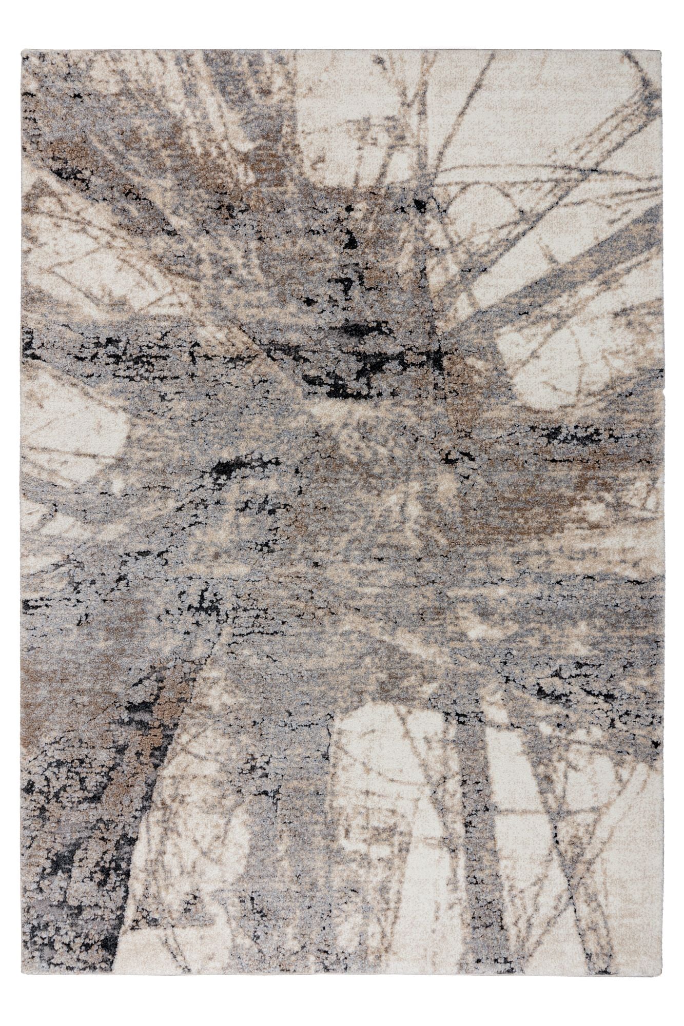 Kayoom Teppich »Firenze 485« rechteckig 22 mm Höhe Kurzflor, Modernes Muster, Fussbodenheizungsgeeignet, Wohnzimmer